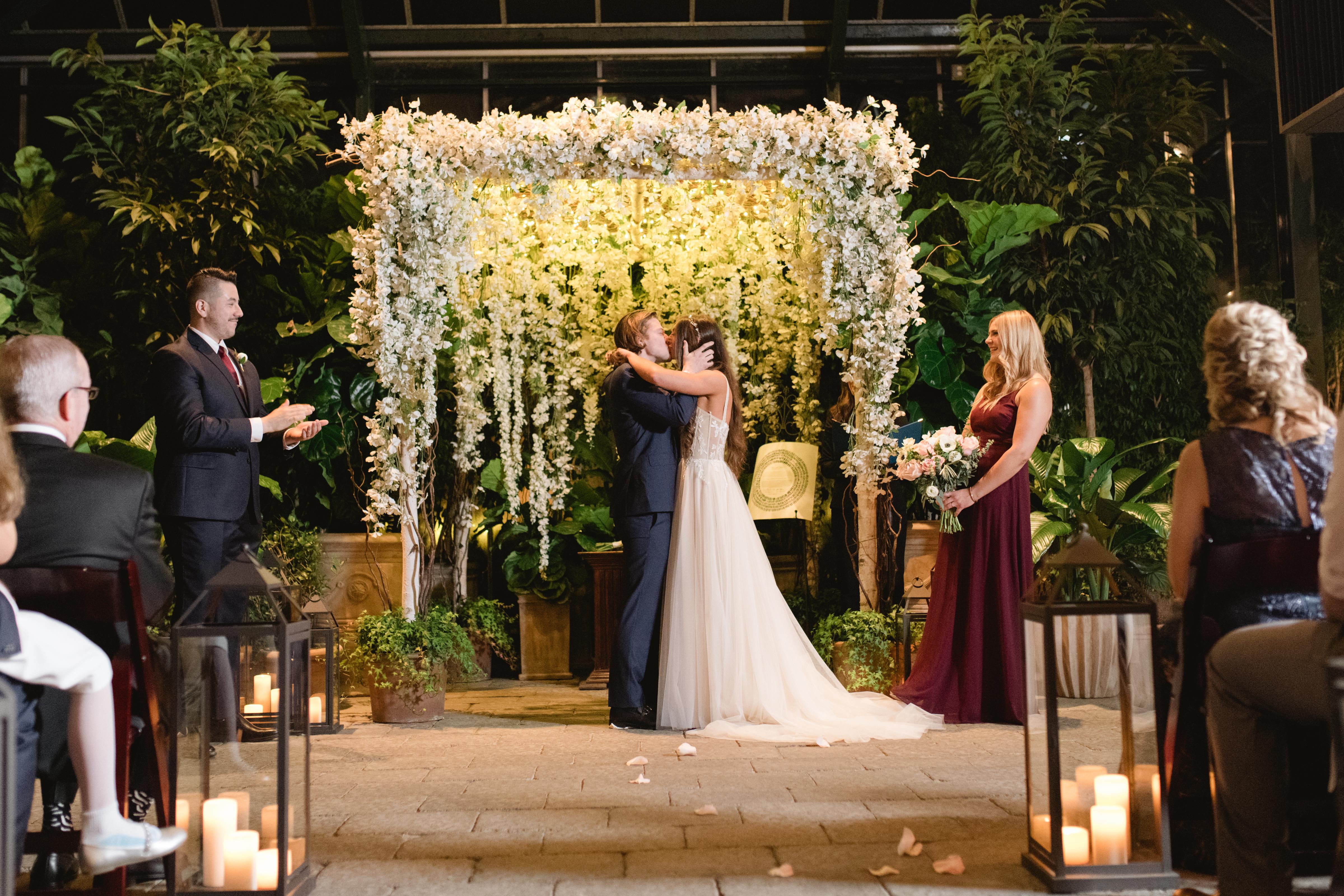 A Romantic Winter Wedding at Planterra 49
