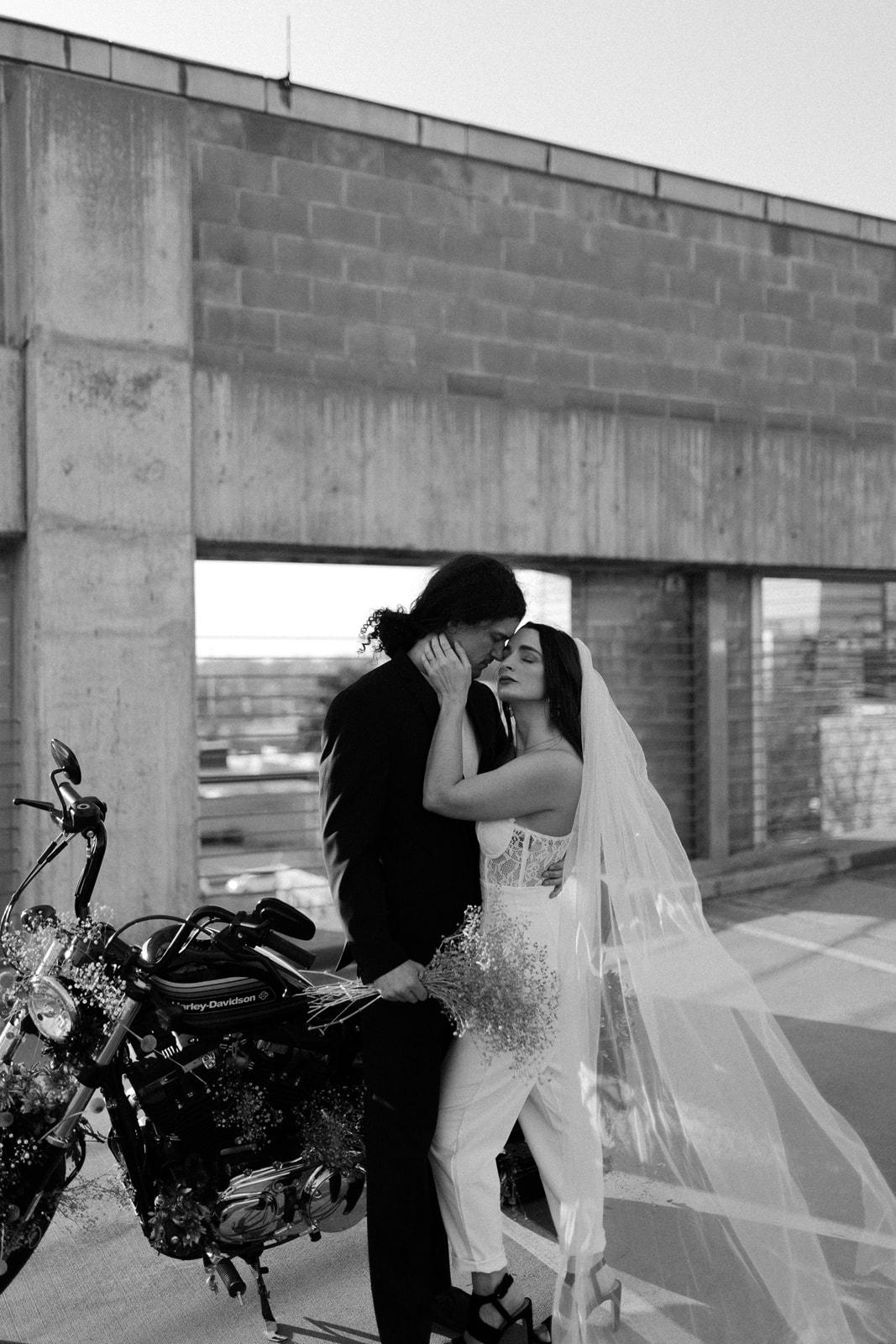 A Non-Traditional Winter Elopement in Raleigh photo 5