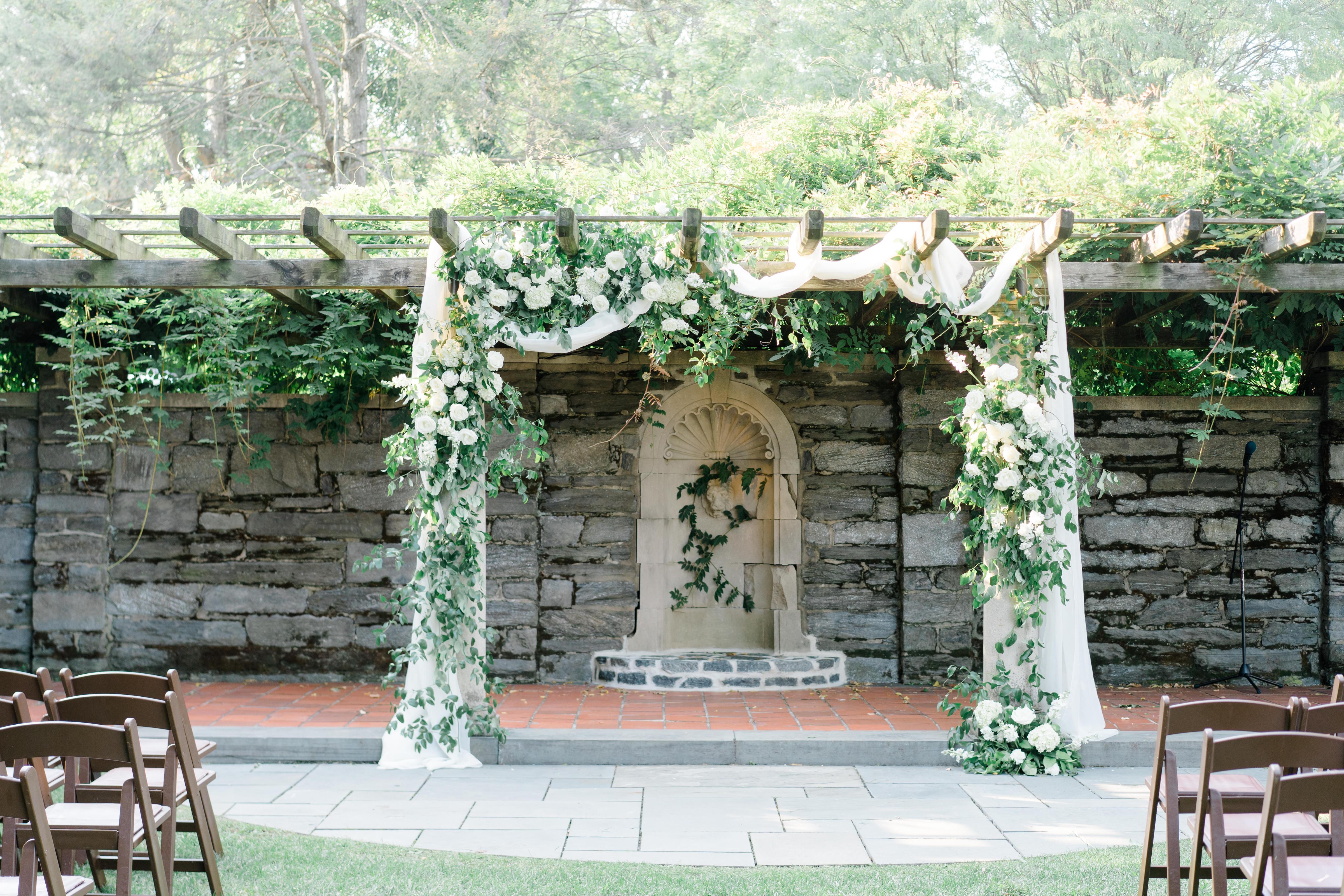 A Romantic Summer Wedding at Curtis Arboretum 66