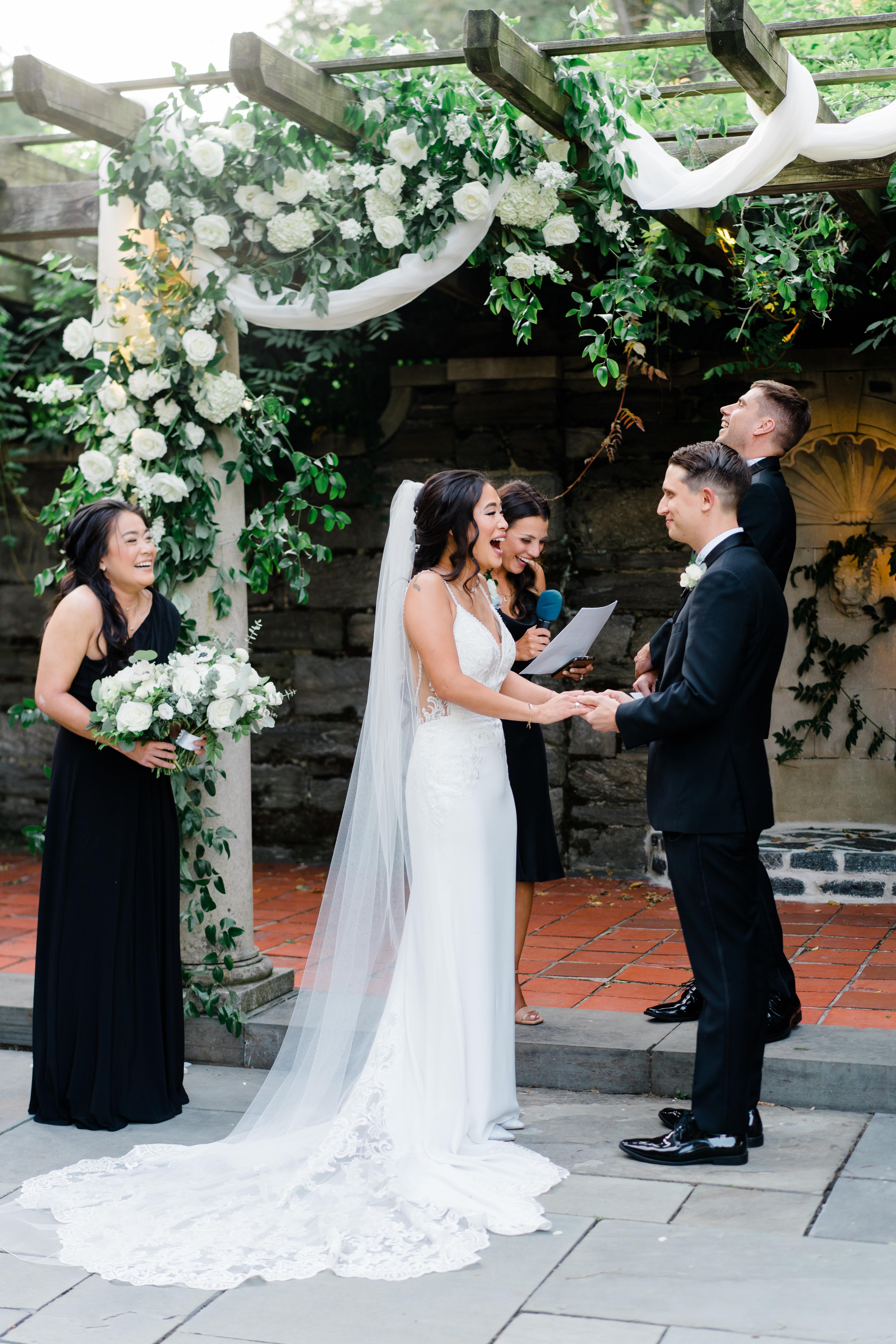 A Romantic Summer Wedding at Curtis Arboretum 43