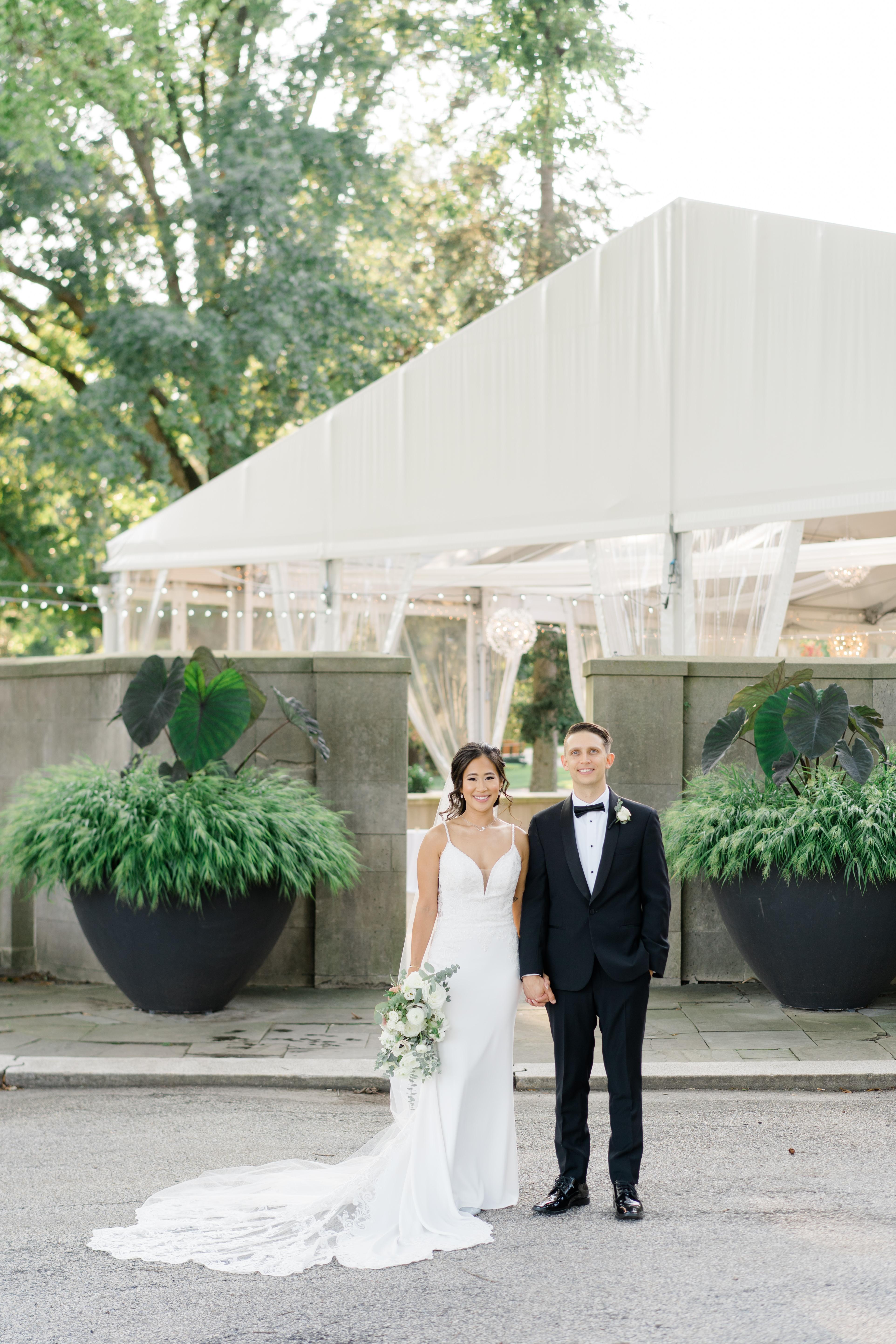 A Romantic Summer Wedding at Curtis Arboretum 49