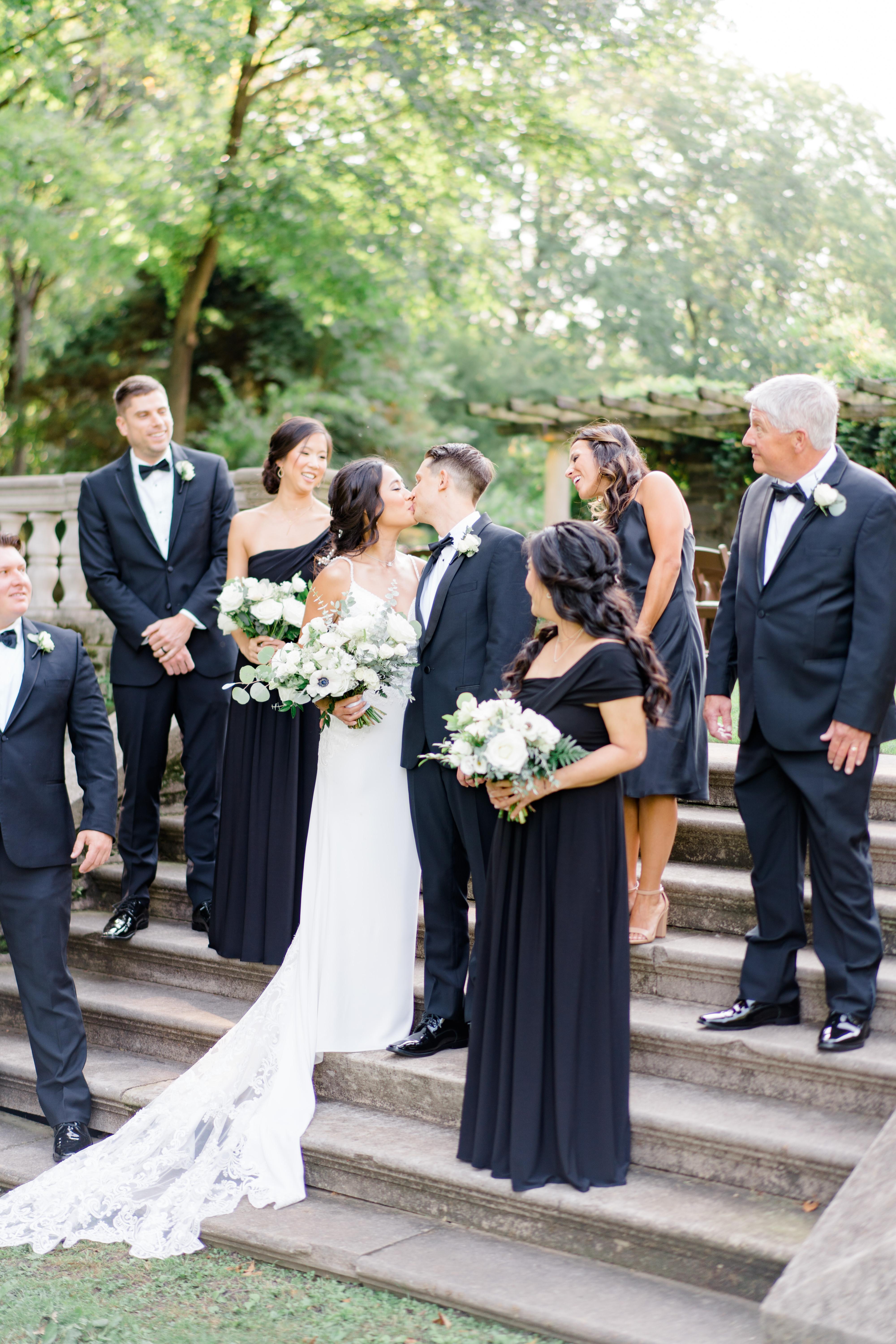 A Romantic Summer Wedding at Curtis Arboretum 42