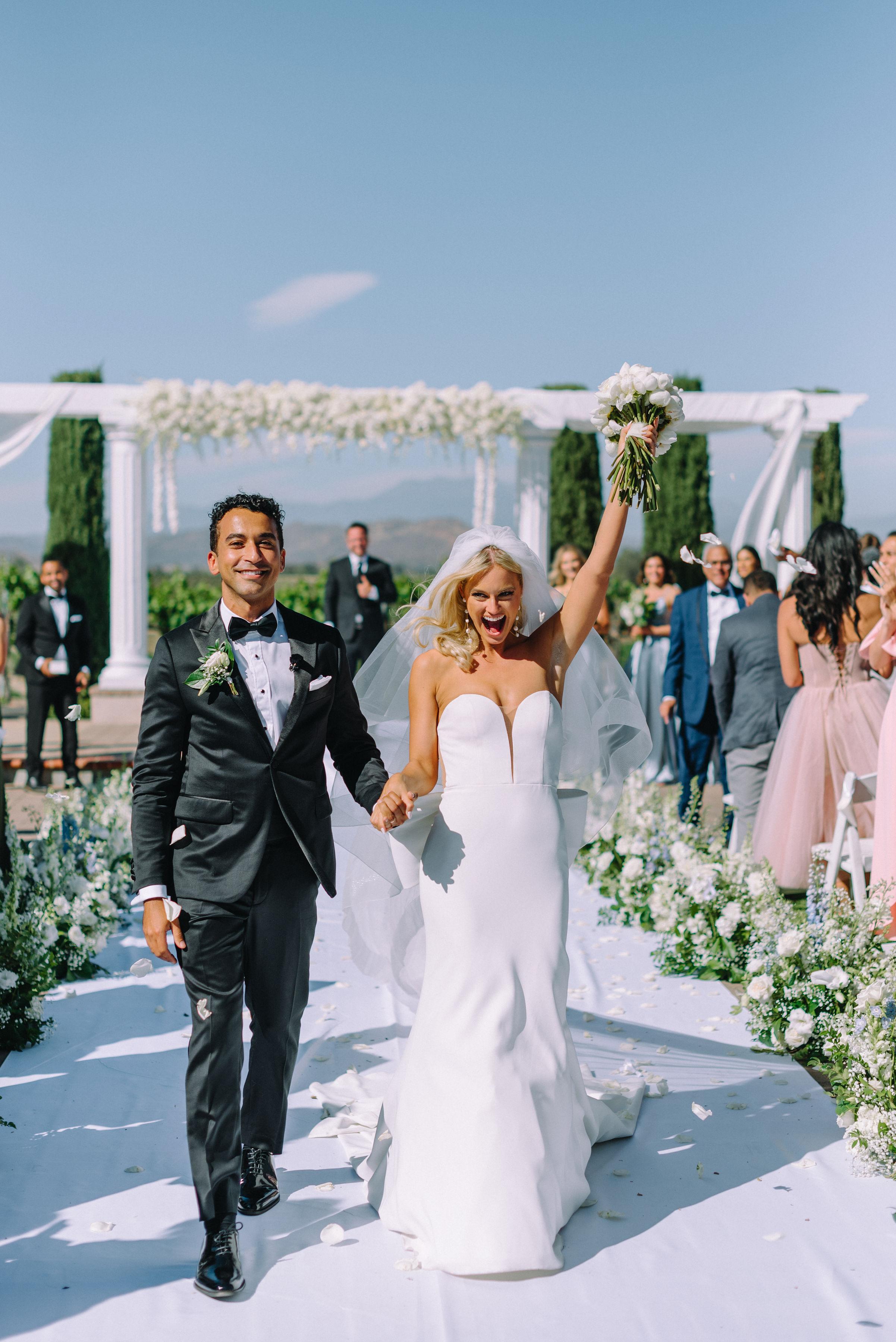 A Classic Summer Wedding at Mount Palomar Winery 1