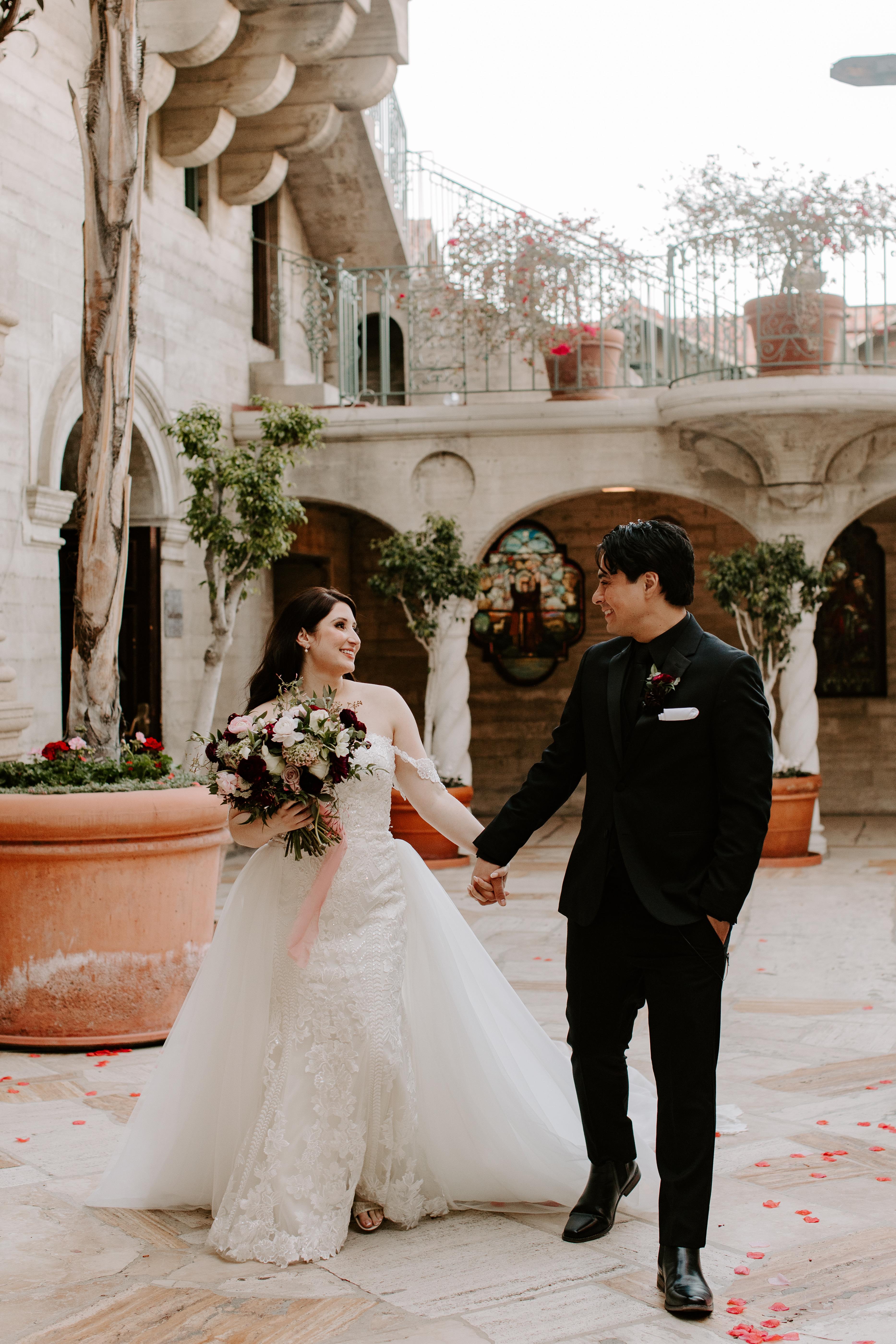 A Romantic Spring Wedding at The Mission Inn Hotel and Spa