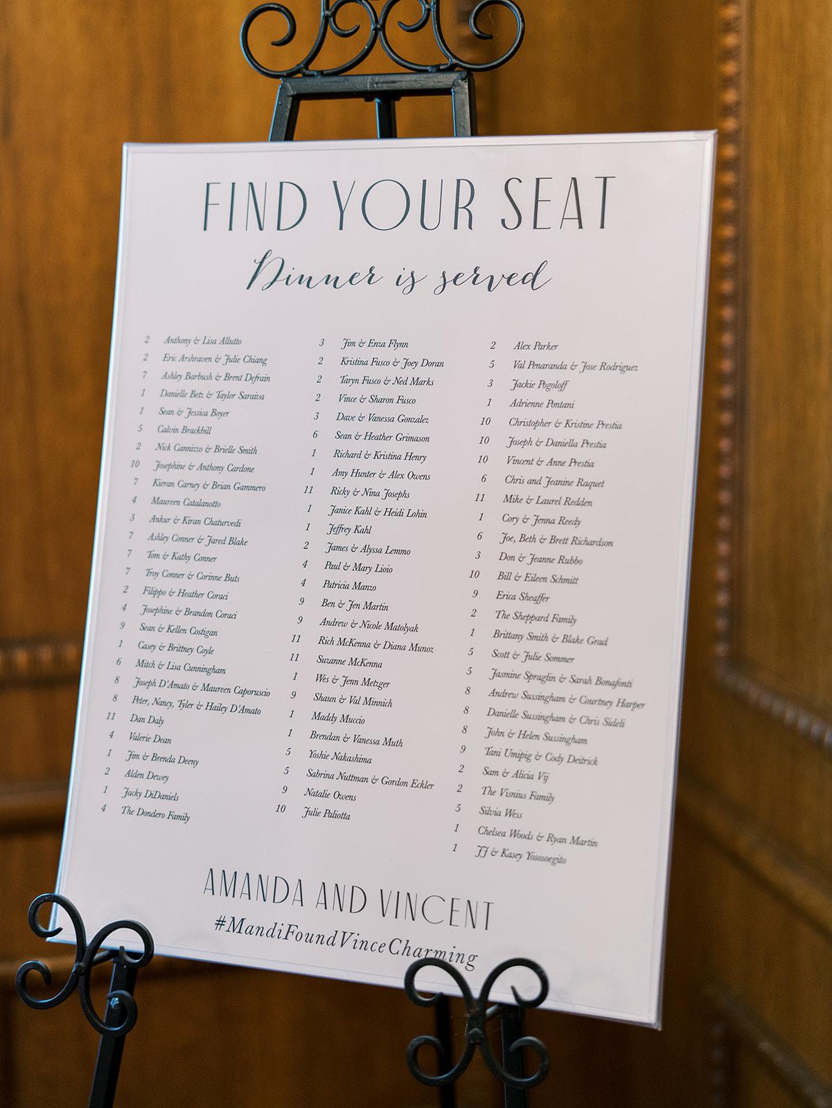 A Glamorous Summer Wedding at NYIT de Seversky Mansion 32