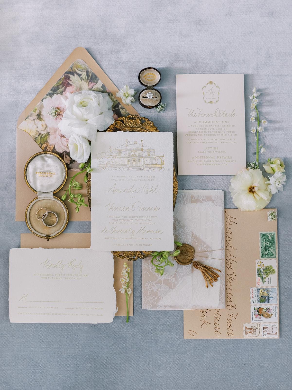 A Classic Summer Wedding at NYIT de Seversky Mansion photo 3