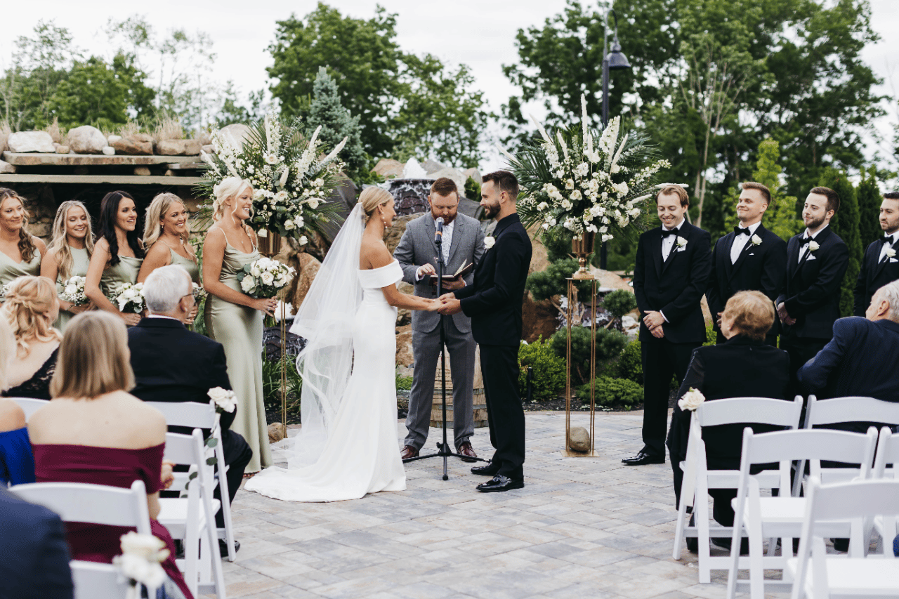 A Modern Summer Wedding at The Barn at Villa Venezia photo 3
