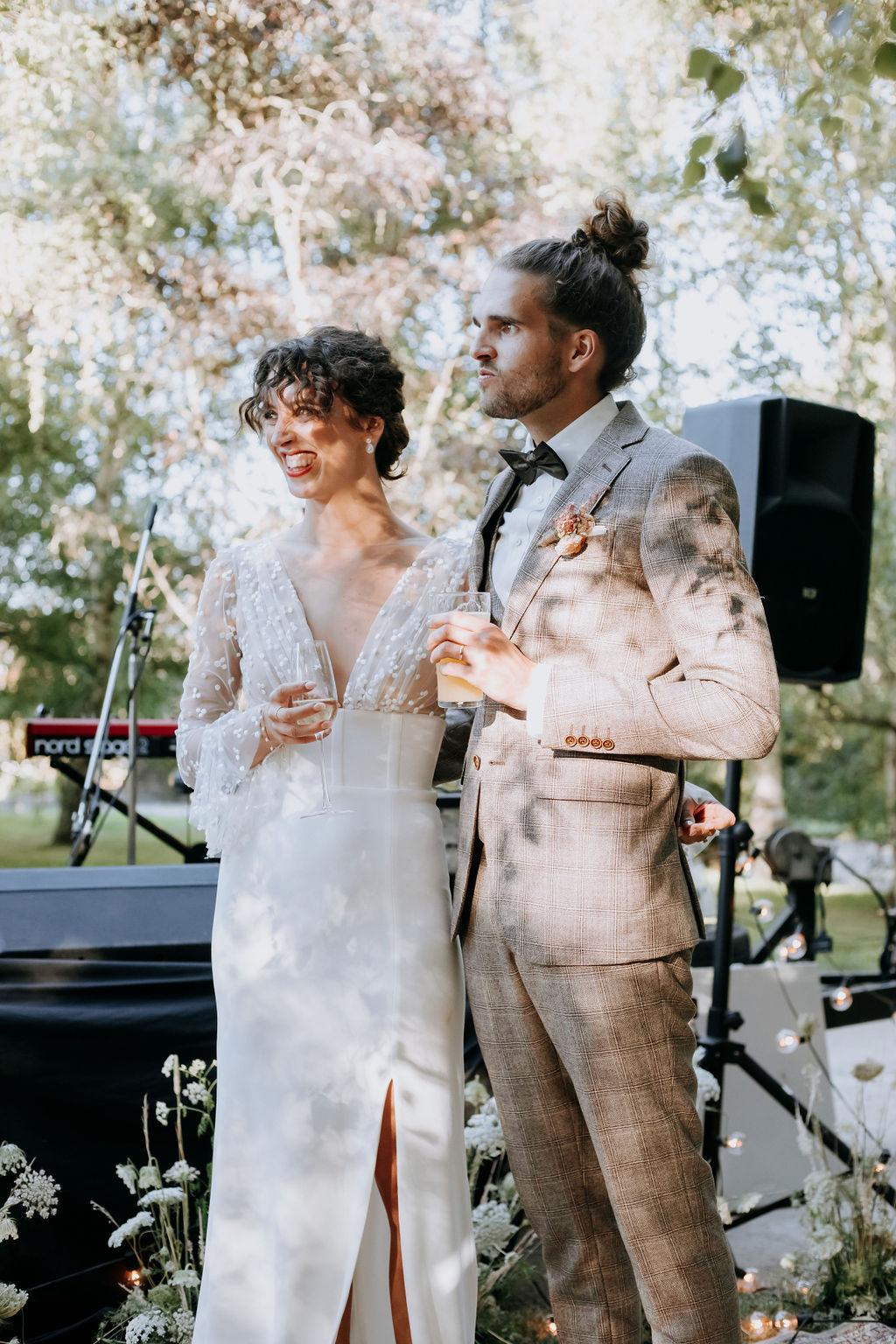 A Whimsical Winter Wedding at Broughton Hall Gardens 49