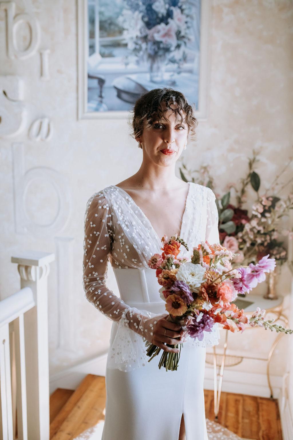 A Whimsical Winter Wedding at Broughton Hall Gardens 27