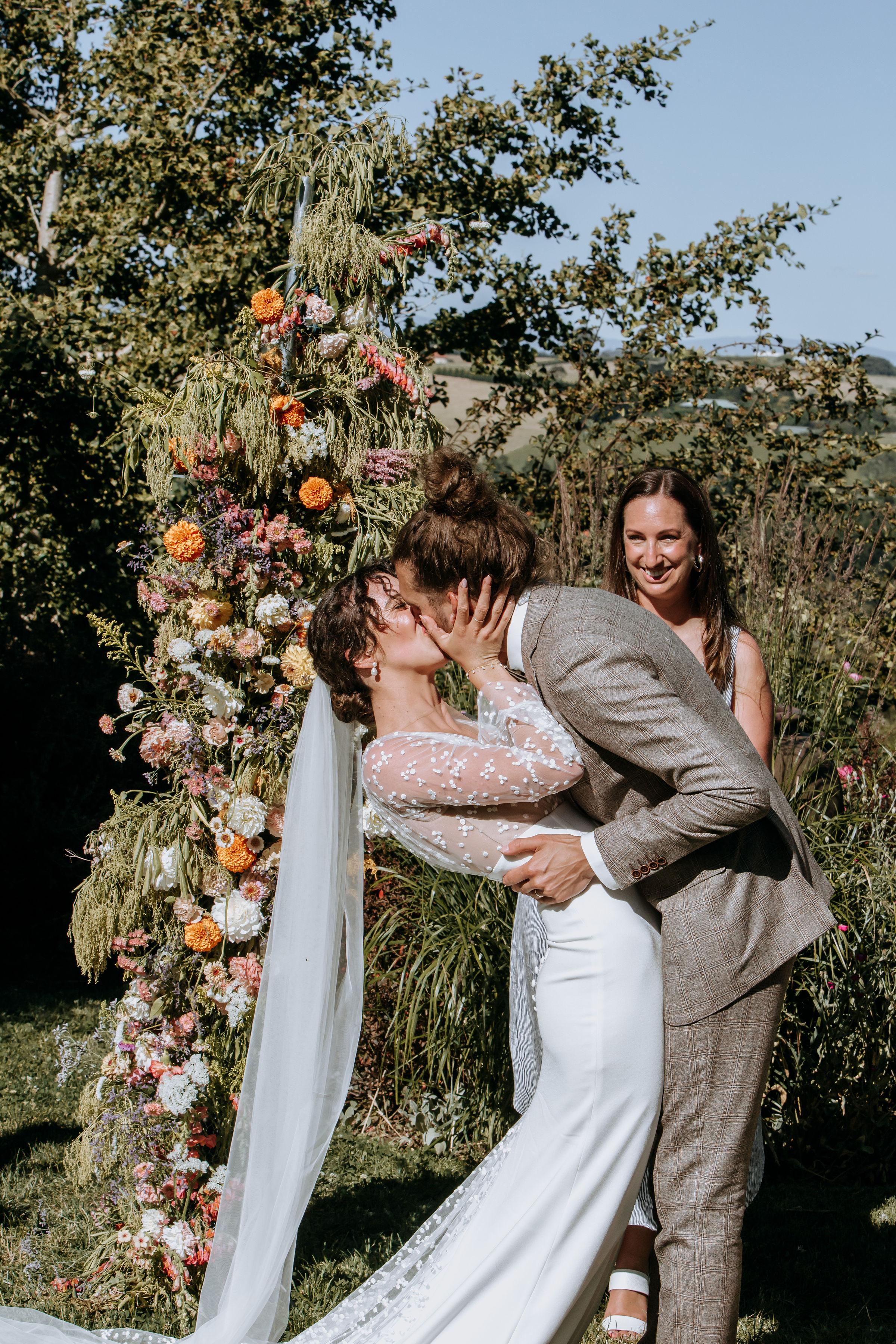 A Whimsical Winter Wedding at Broughton Hall Gardens 13