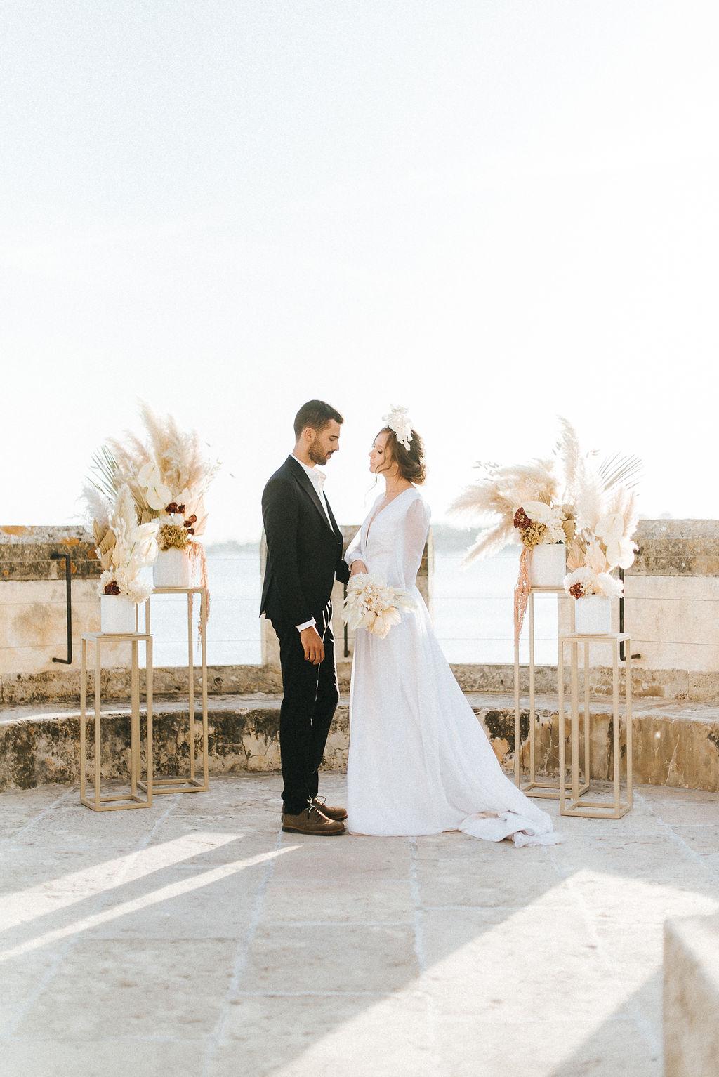 A Glamorous Summer Wedding at Forte da Cruz 3