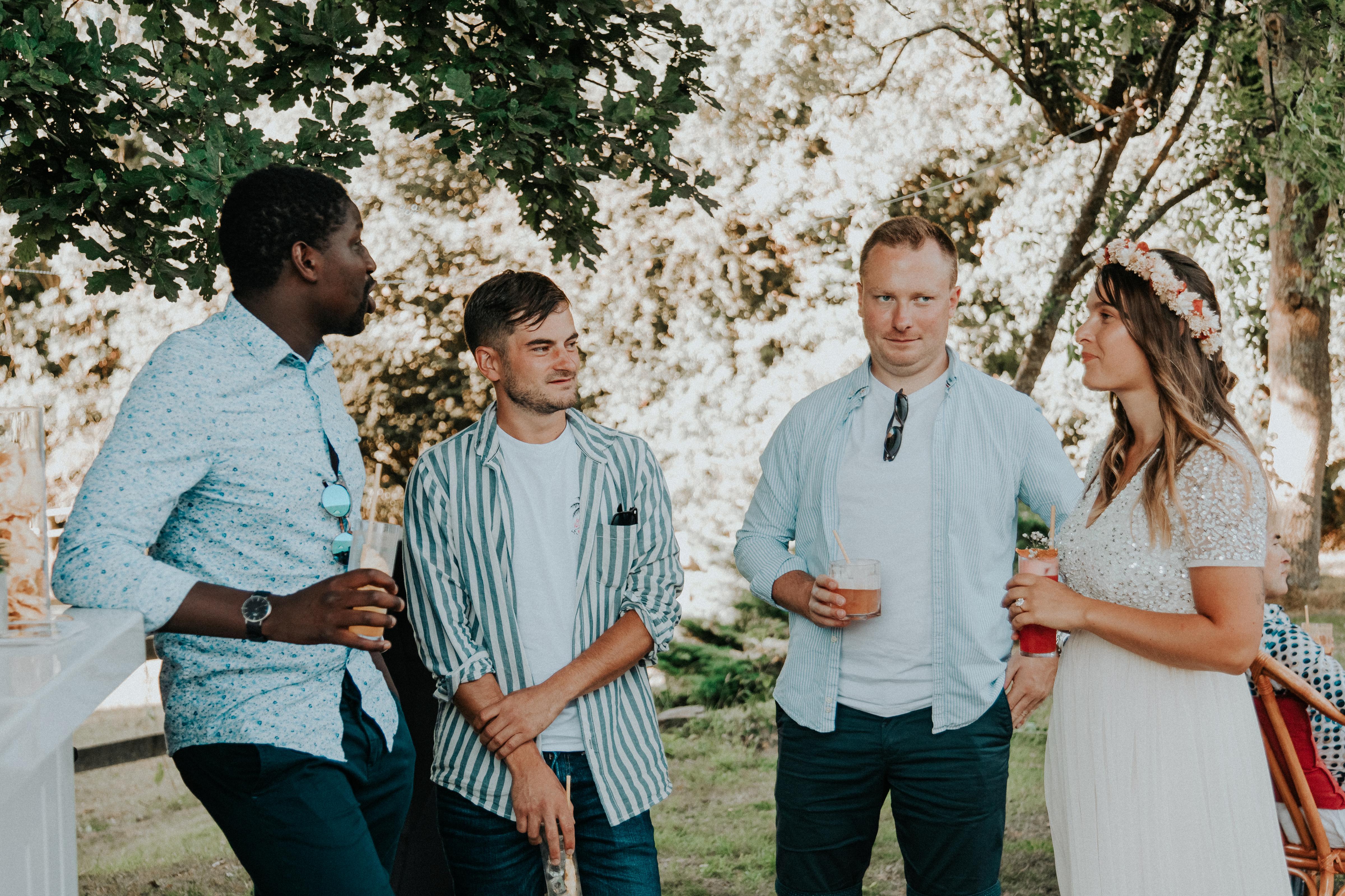 A Non-Traditional Wedding at Domaine de la Chapronnaie 77