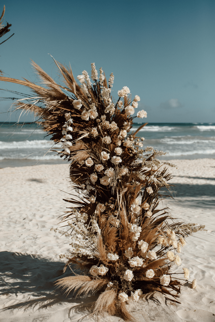 A Boho Spring Wedding at Akiin Beach Tulum photo 2