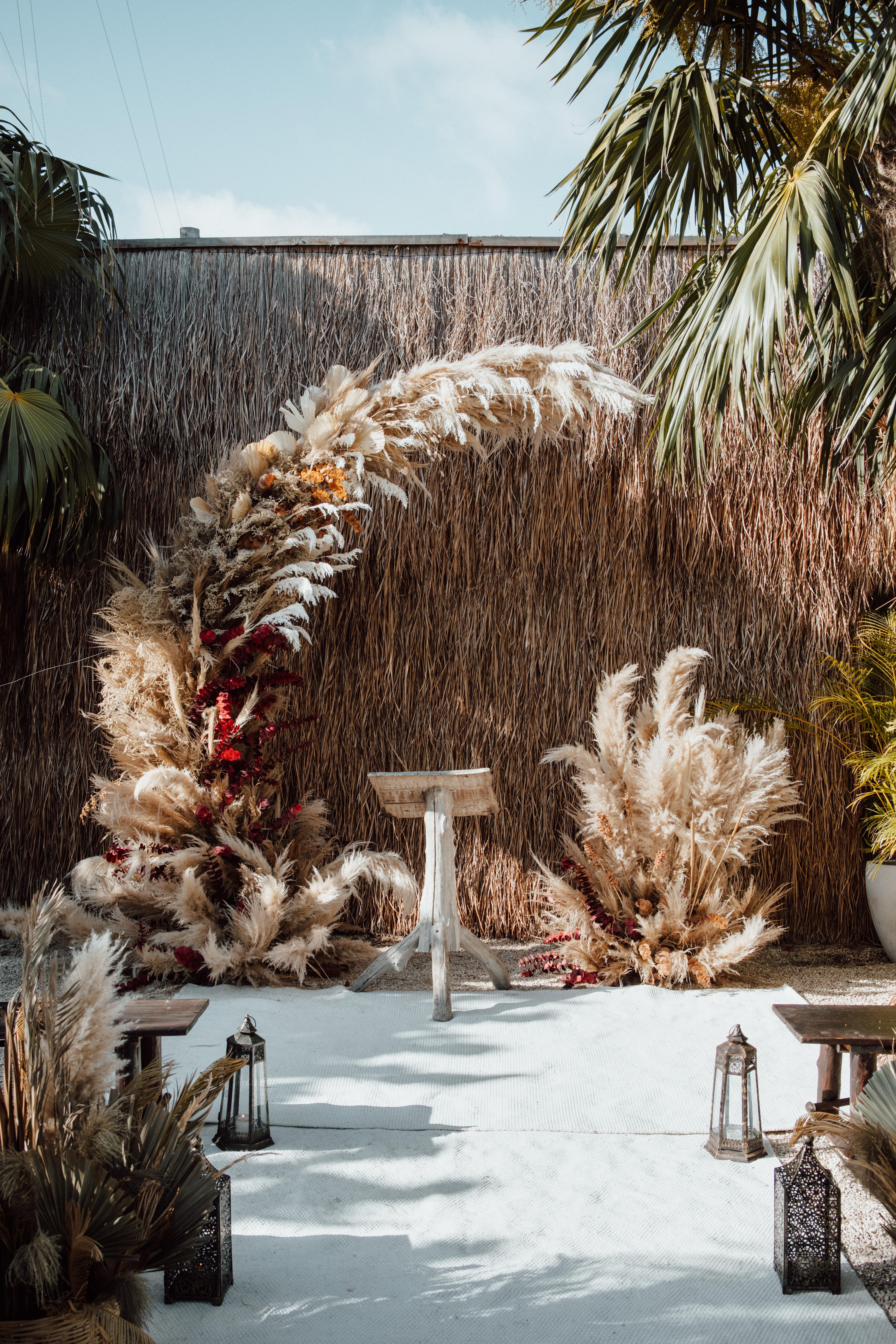 A Boho Spring Wedding at Nü Tulum 33