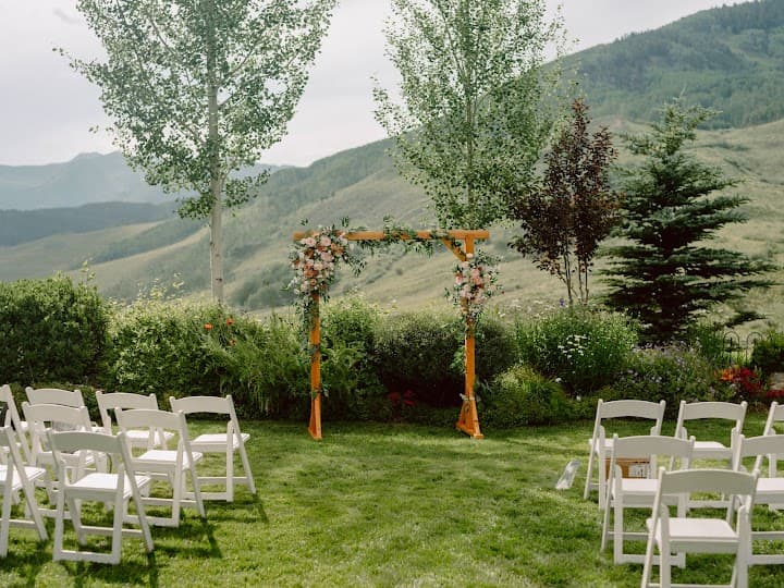 Mountain Wedding Garden