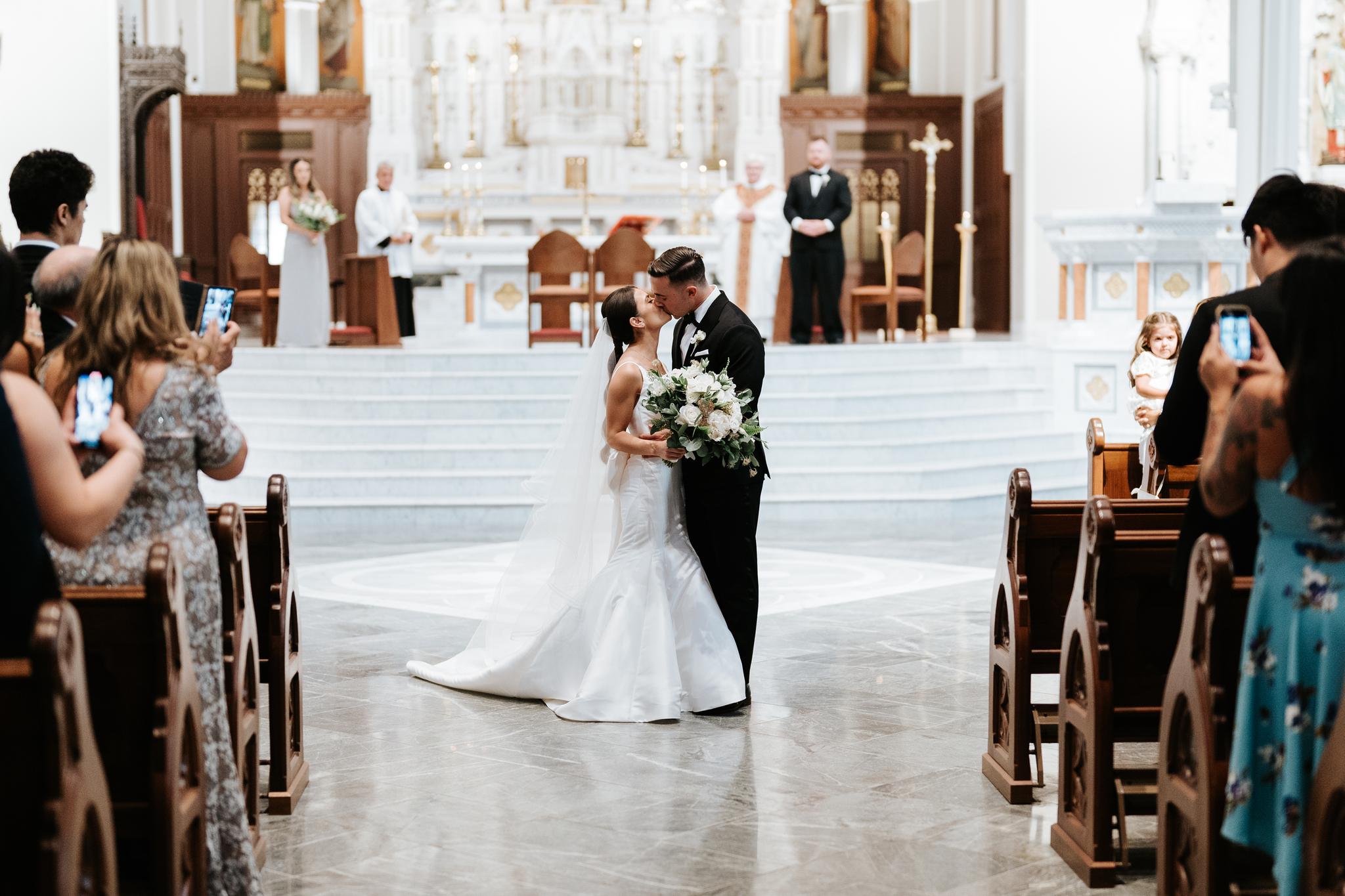 A Romantic Summer Wedding at Venezia Restaurant Boston 45