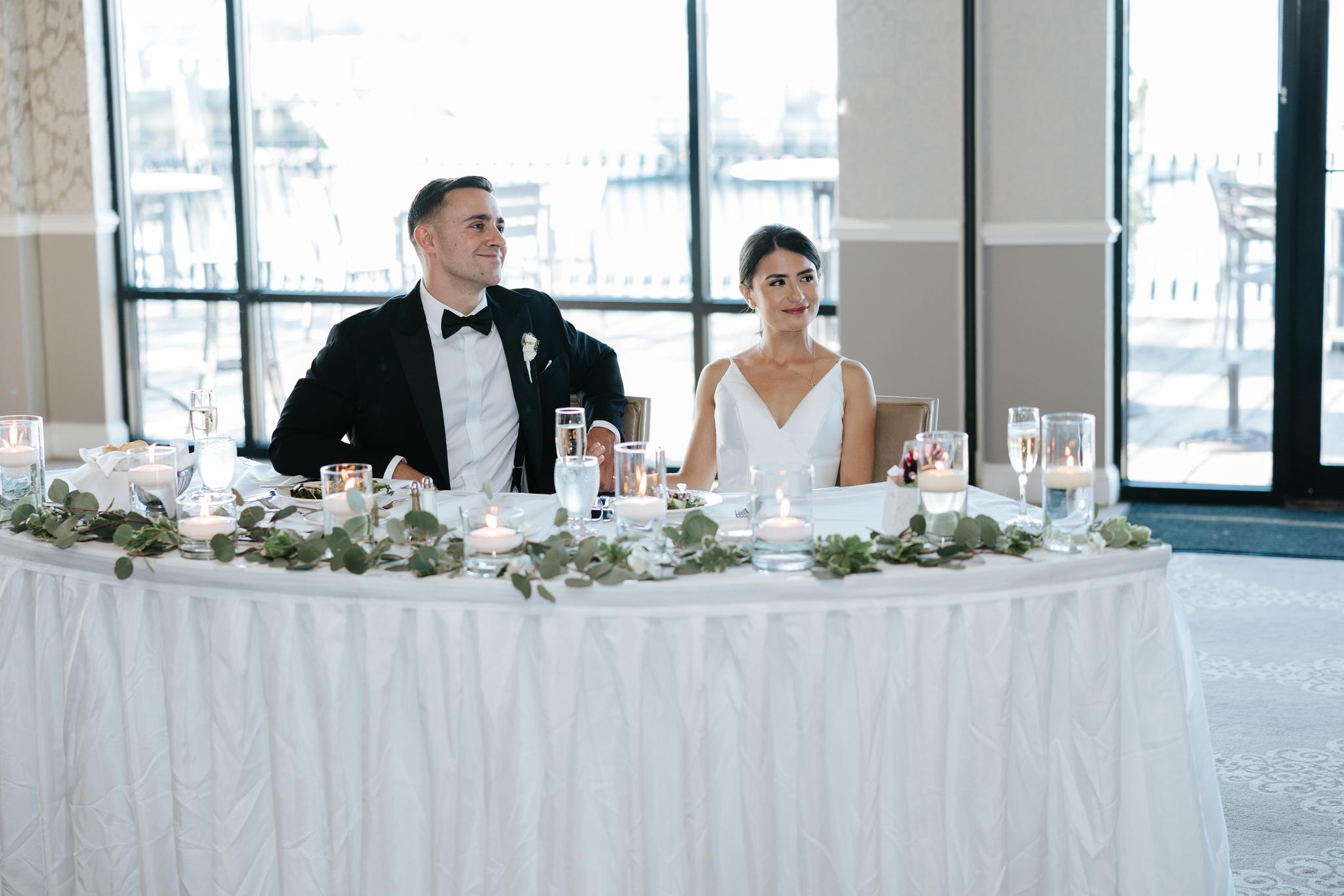 A Romantic Summer Wedding at Venezia Restaurant Boston 10