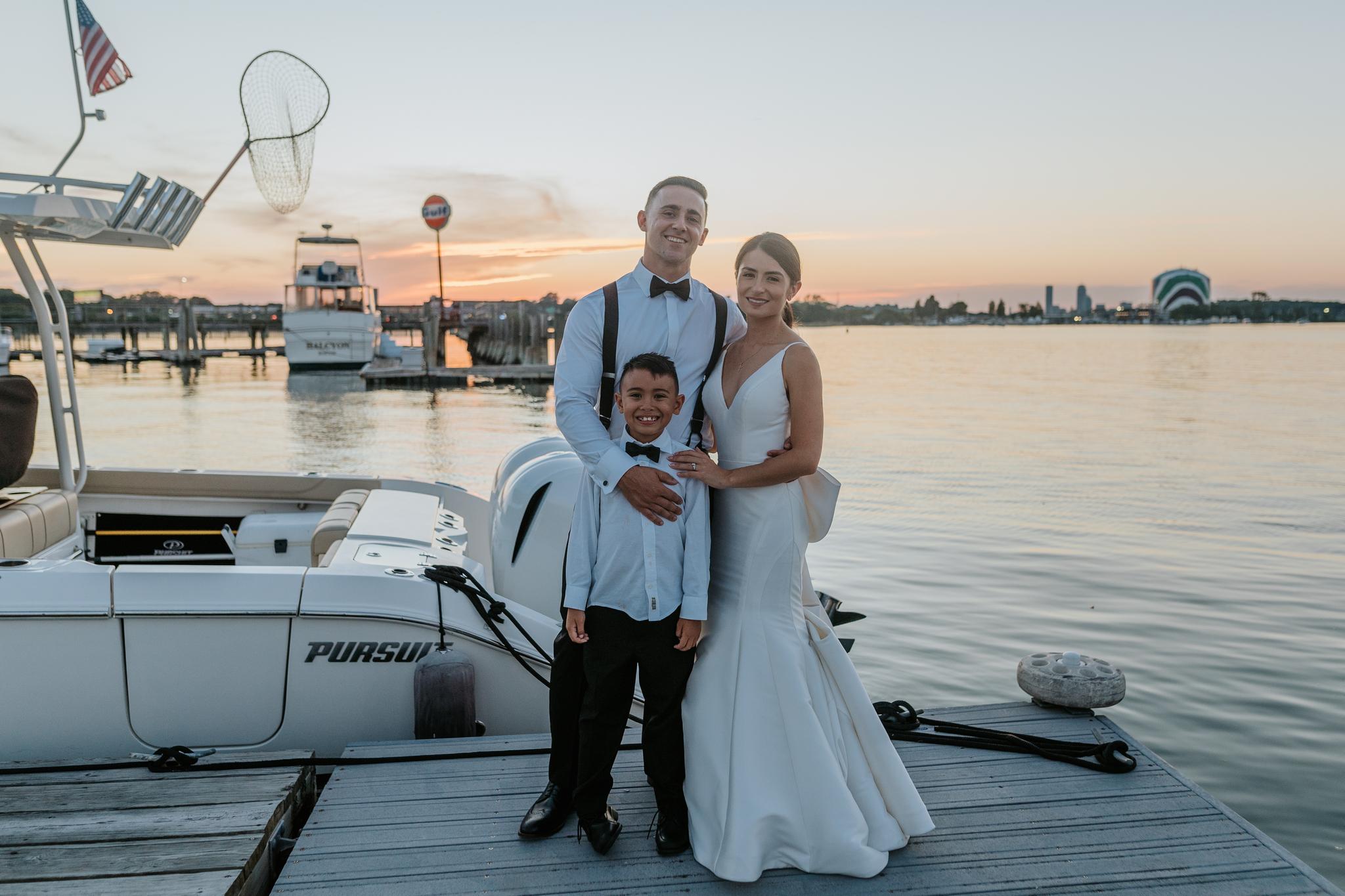 A Romantic Summer Wedding at Venezia Restaurant Boston 29