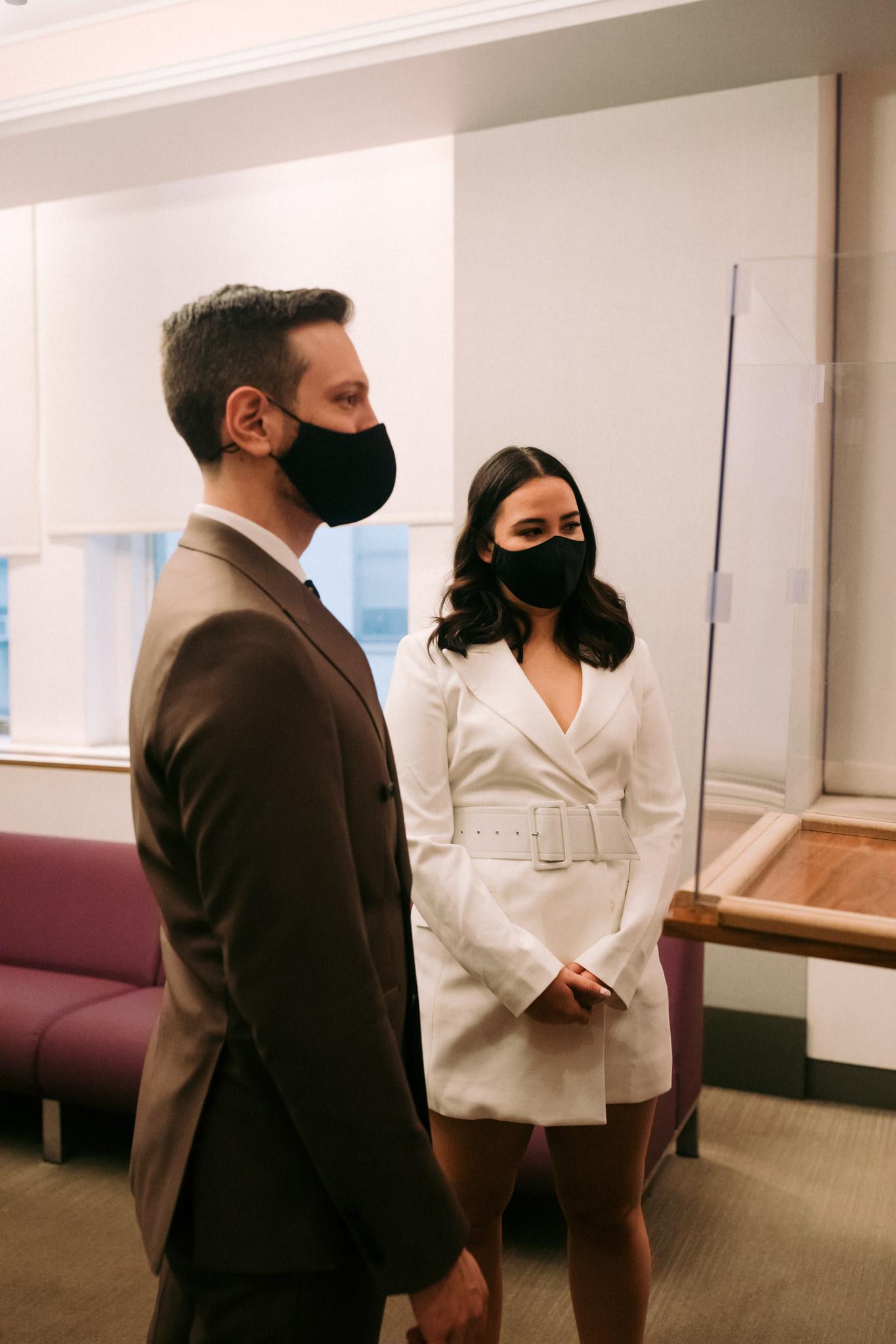 A Non-Traditional Elopement at the Manhattan City Clerk's Office 15