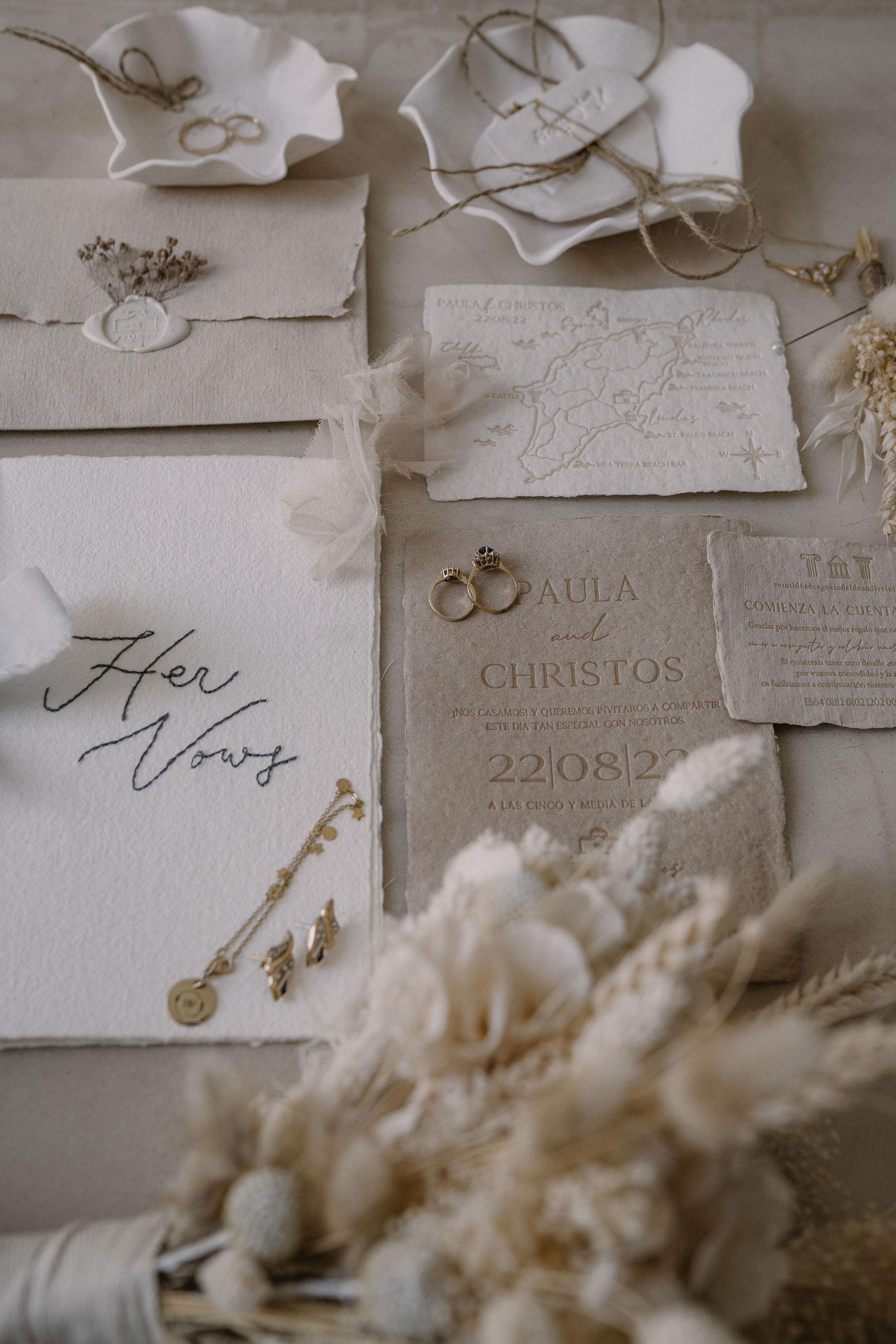 A Boho Summer Wedding at Ktima Lindos 38