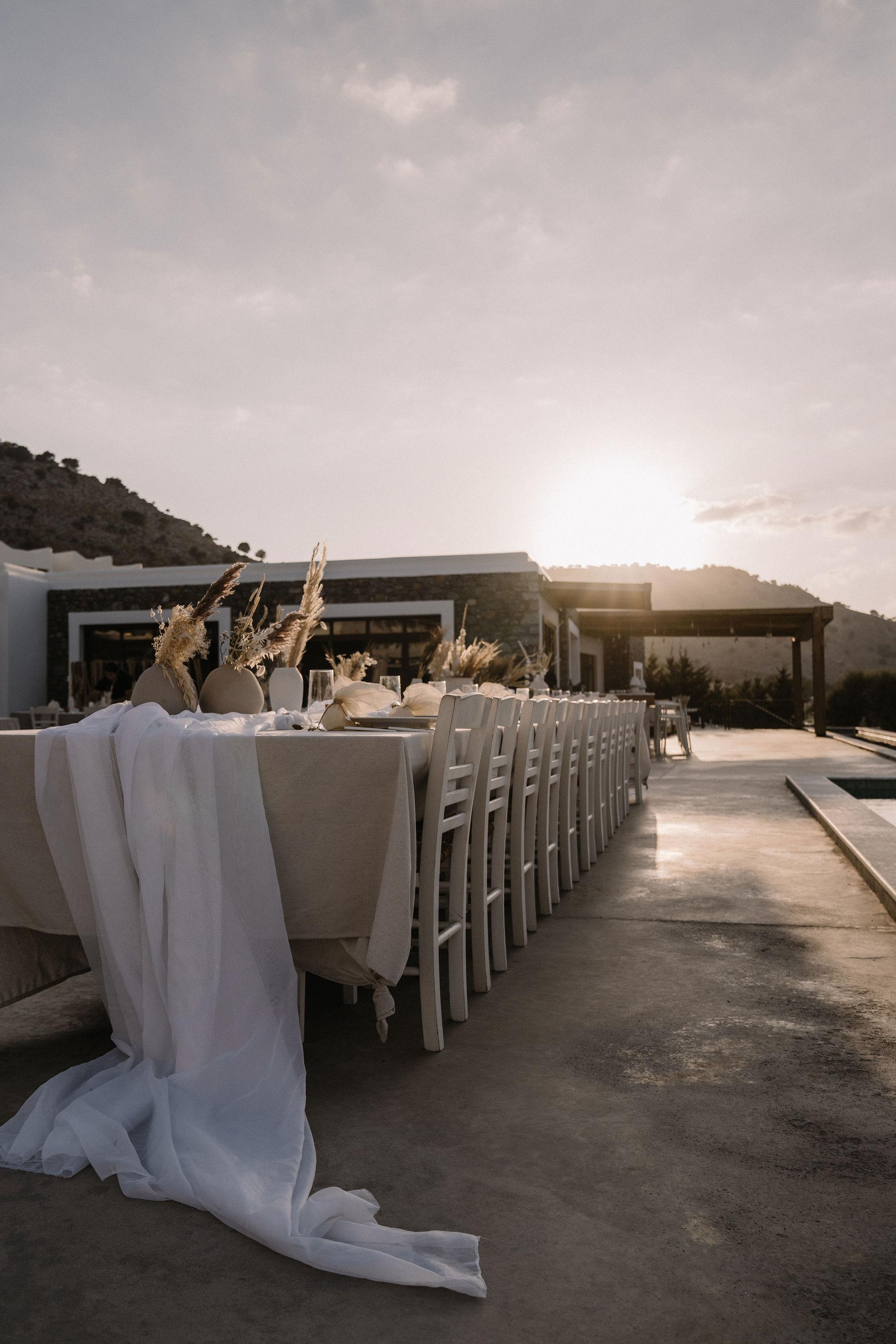 A Boho Summer Wedding at Ktima Lindos 30