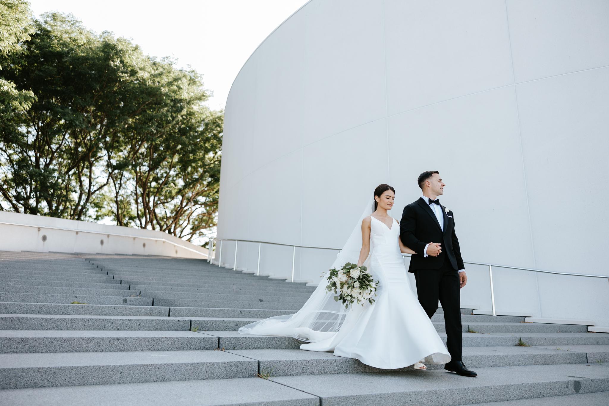 A Romantic Summer Wedding at Venezia Restaurant Boston 39