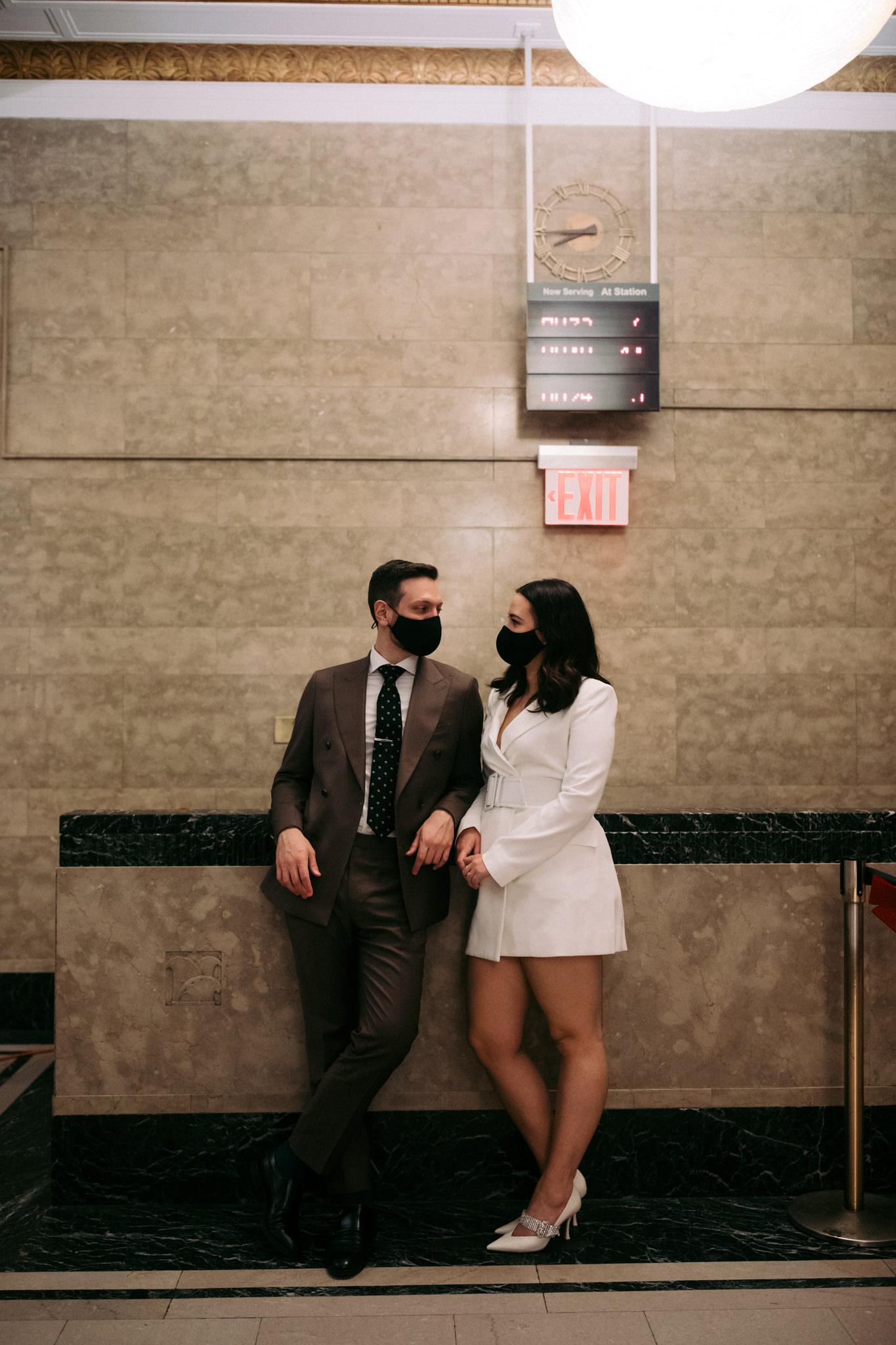 A Non-Traditional Elopement at the Manhattan City Clerk's Office 33