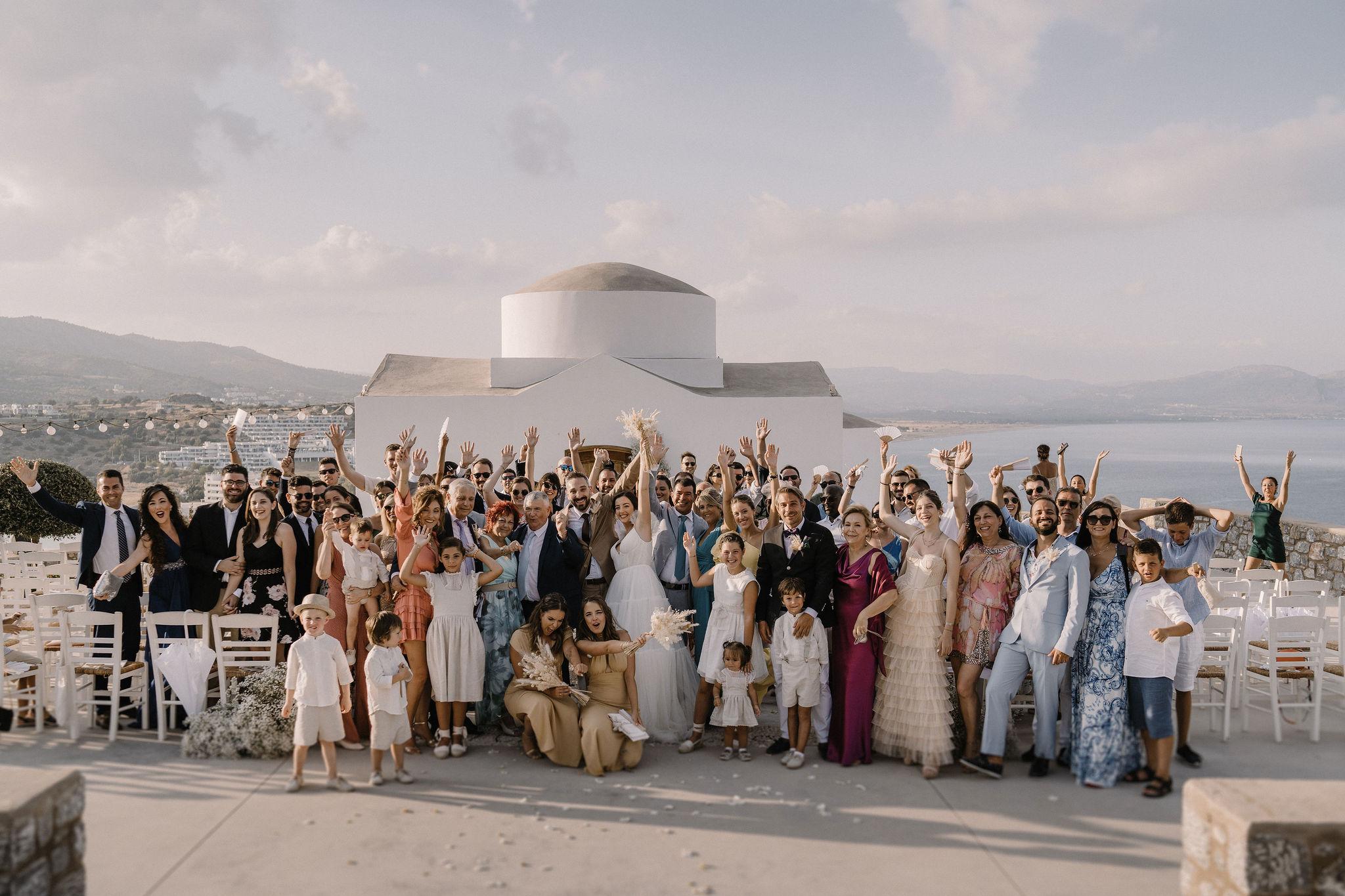 A Boho Summer Wedding at Ktima Lindos 8