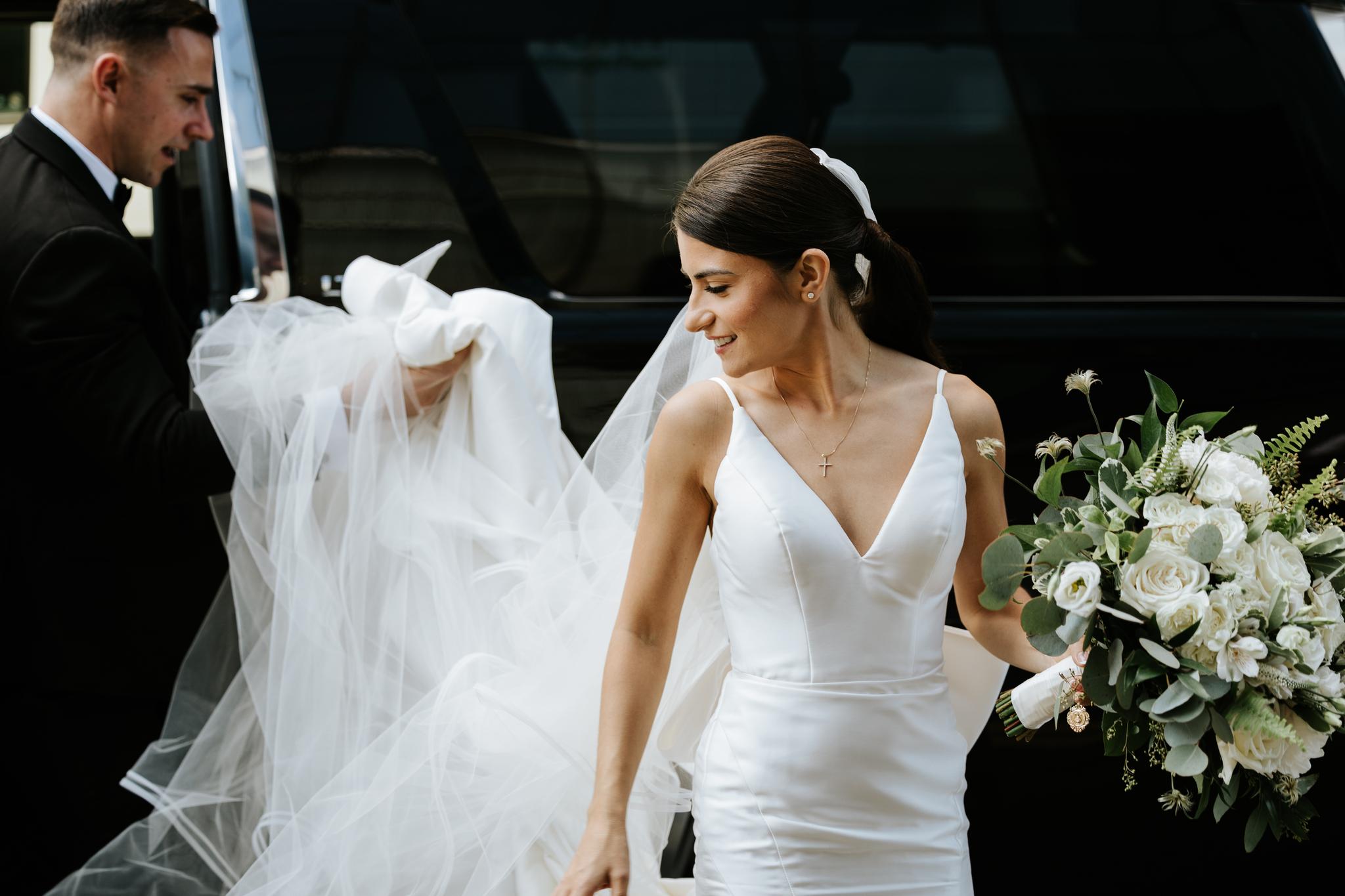 A Romantic Summer Wedding at Venezia Restaurant Boston 4