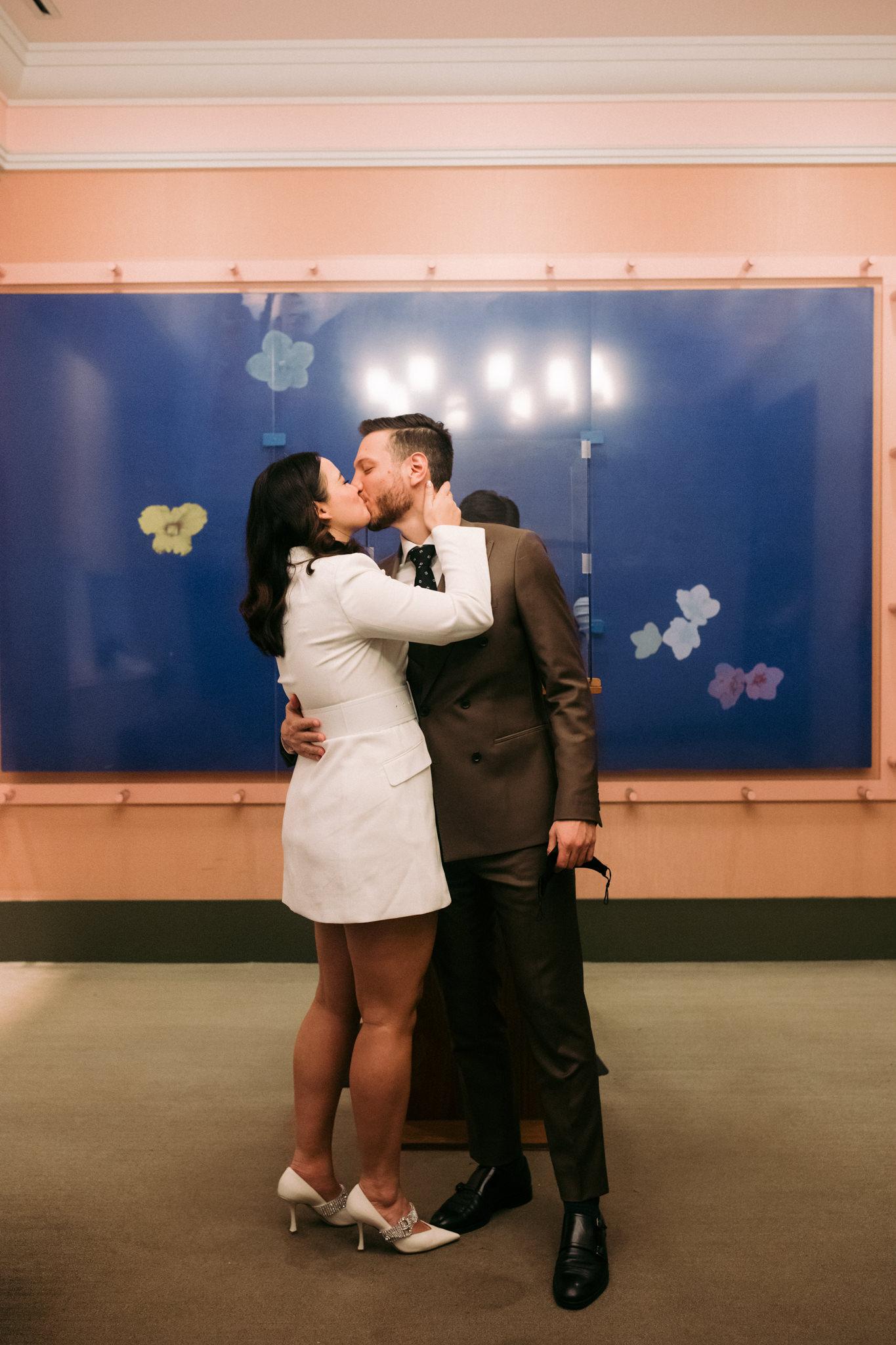 A Non-Traditional Elopement at the Manhattan City Clerk's Office 18