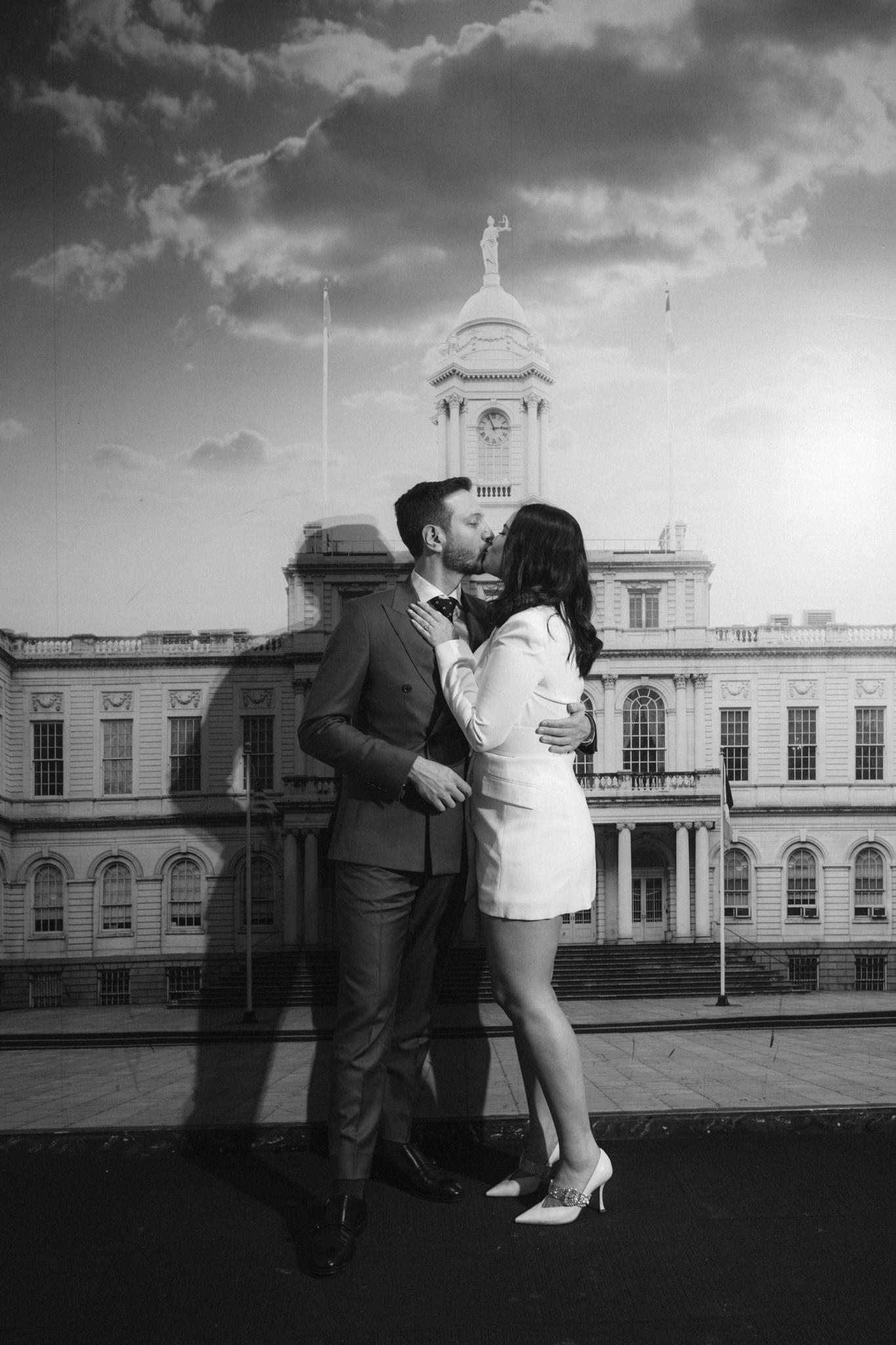 A Non-Traditional Elopement at the Manhattan City Clerk's Office 30