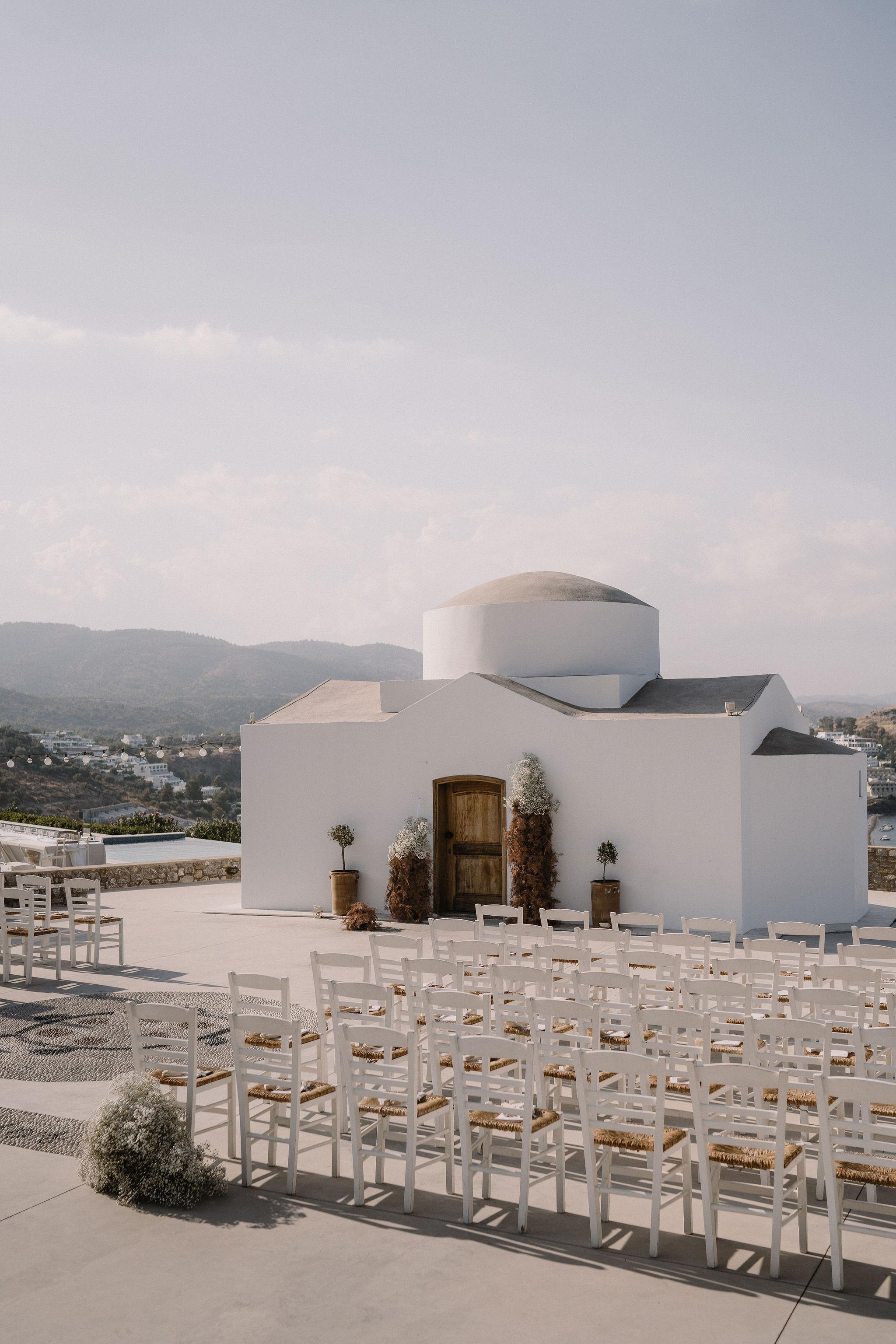 A Boho Summer Wedding at Ktima Lindos 34