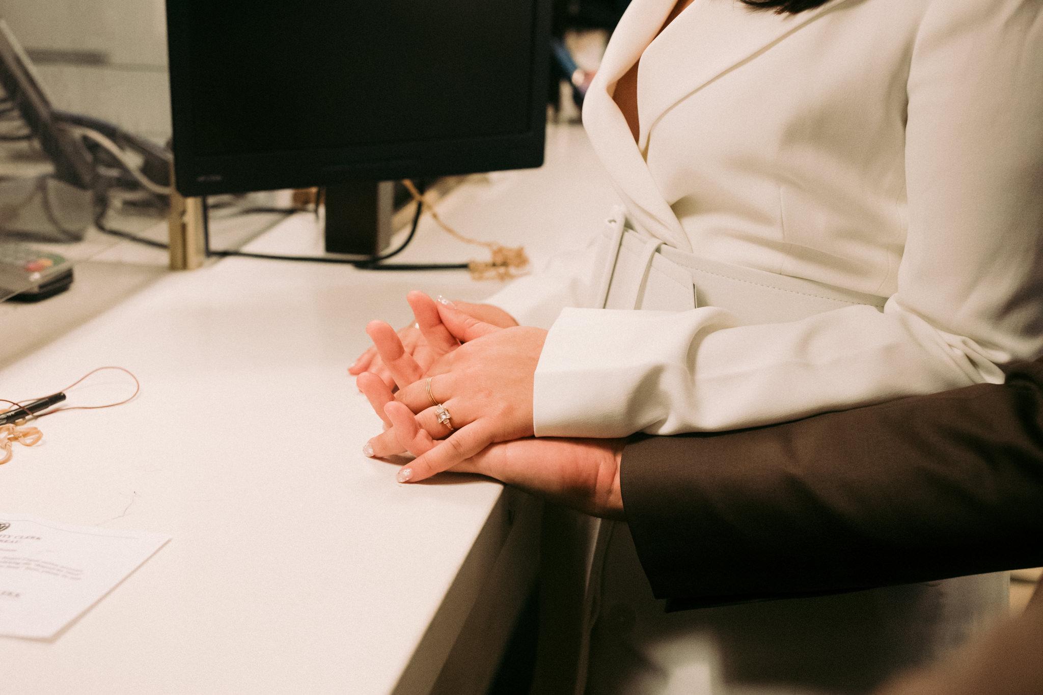 A Non-Traditional Elopement at the Manhattan City Clerk's Office 14