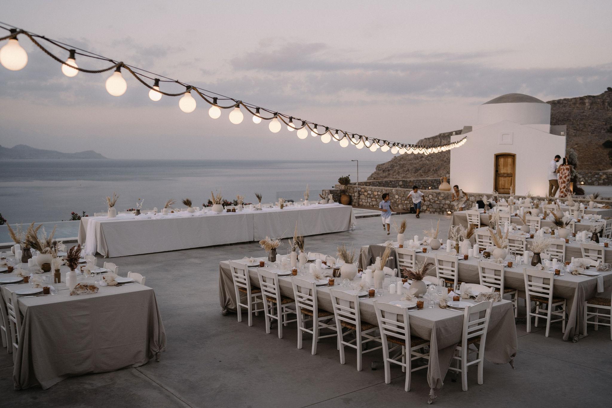 A Boho Summer Wedding at Ktima Lindos 9