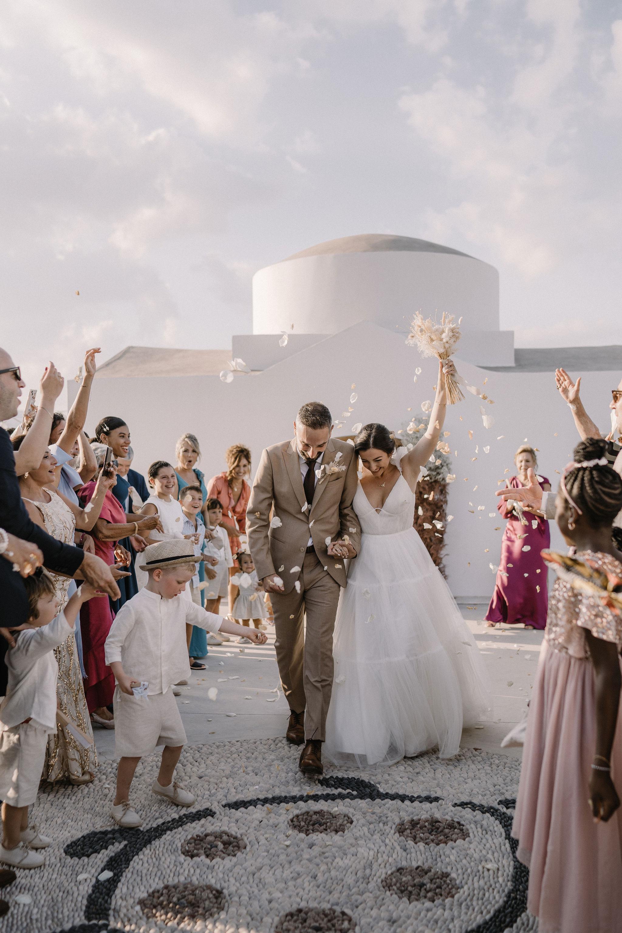A Boho Summer Wedding at Ktima Lindos 40
