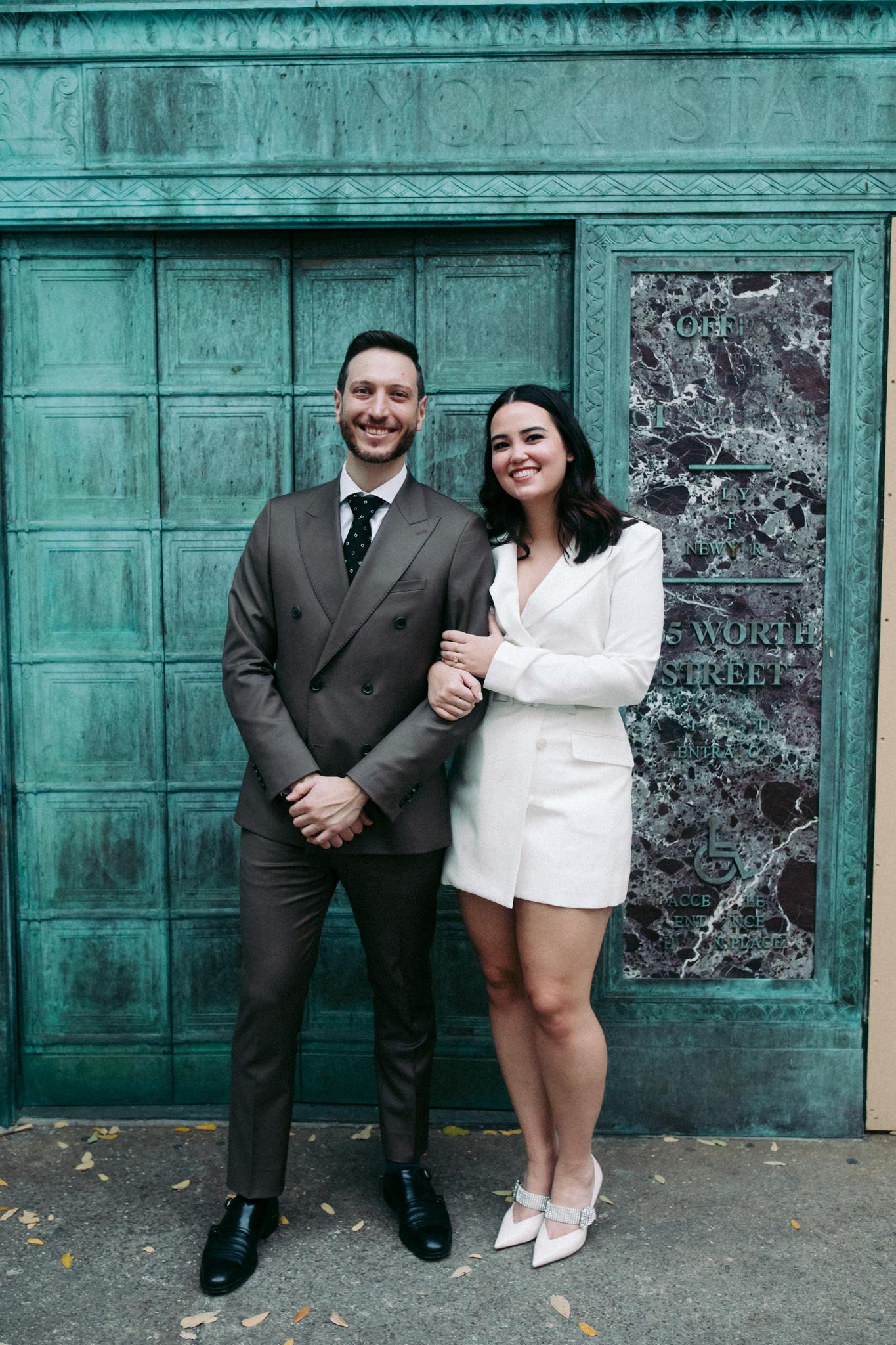 A Non-Traditional Elopement at the Manhattan City Clerk's Office 42
