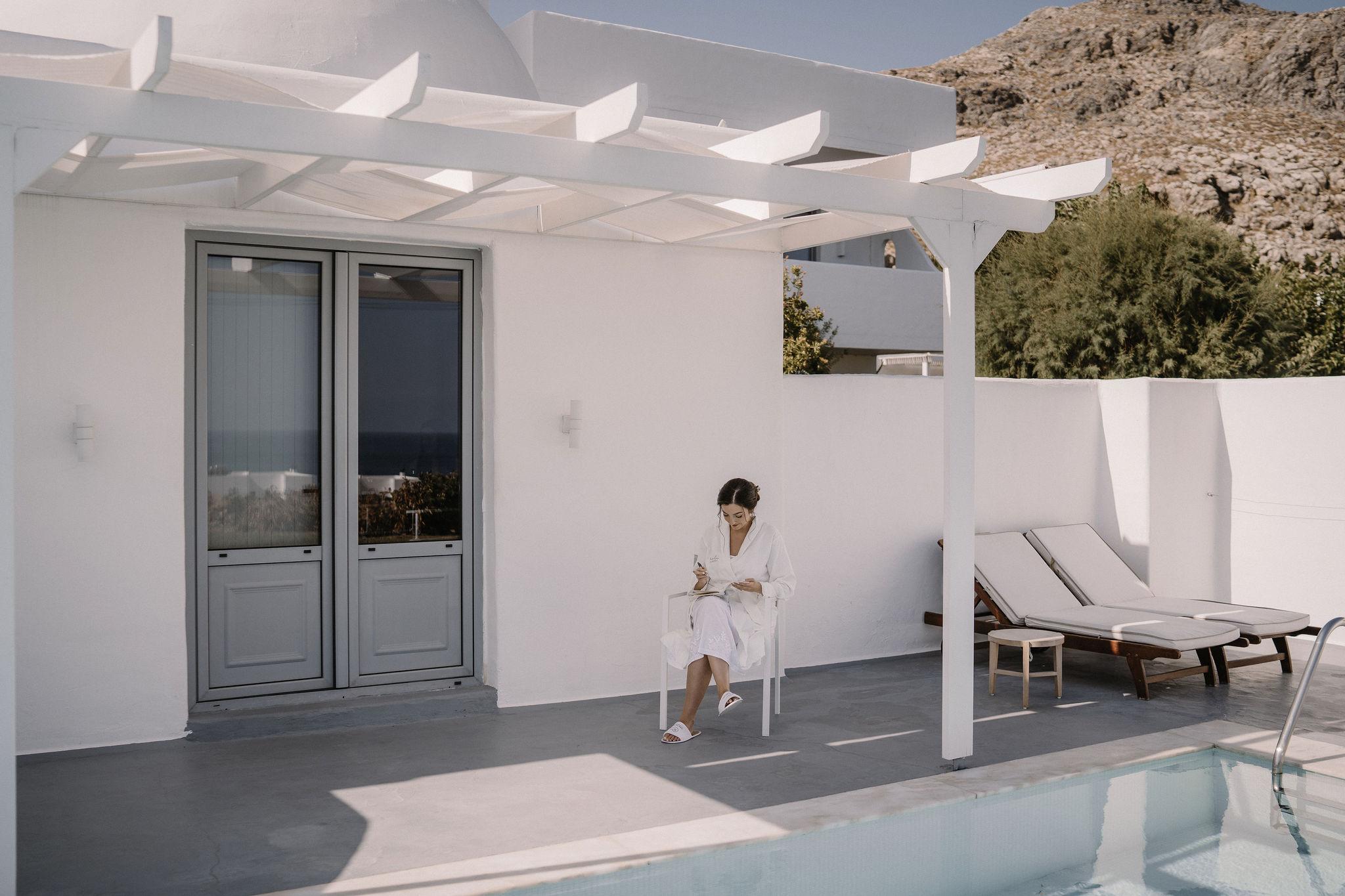 A Boho Summer Wedding at Ktima Lindos 7