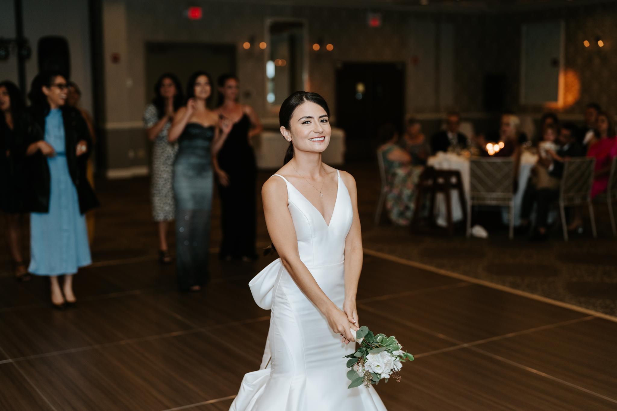 A Romantic Summer Wedding at Venezia Restaurant Boston 24
