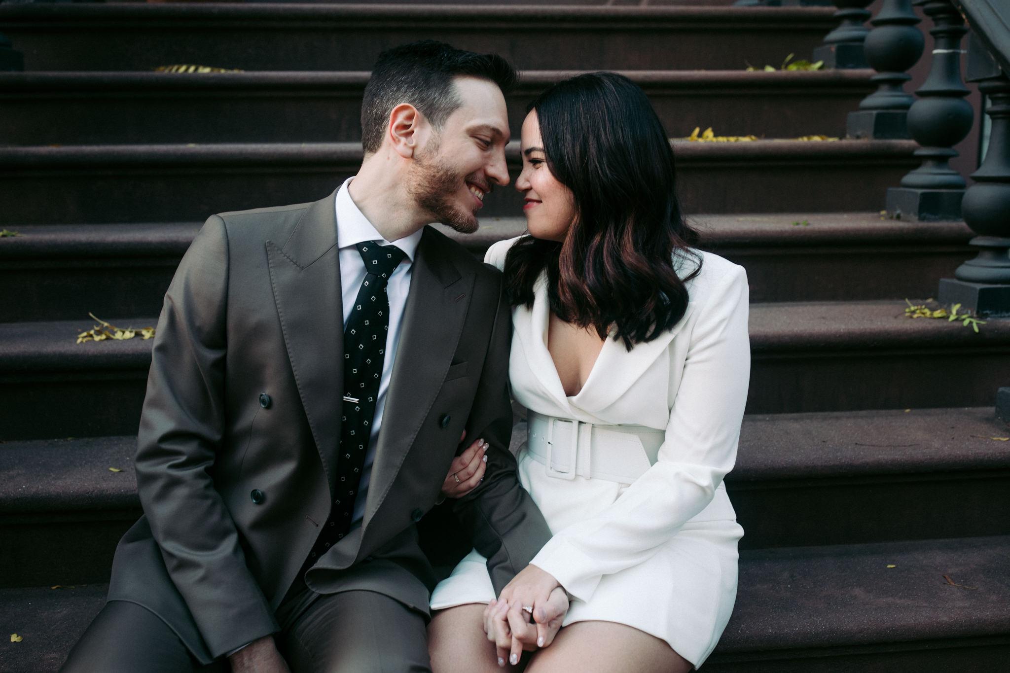 A Non-Traditional Elopement at the Manhattan City Clerk's Office 1