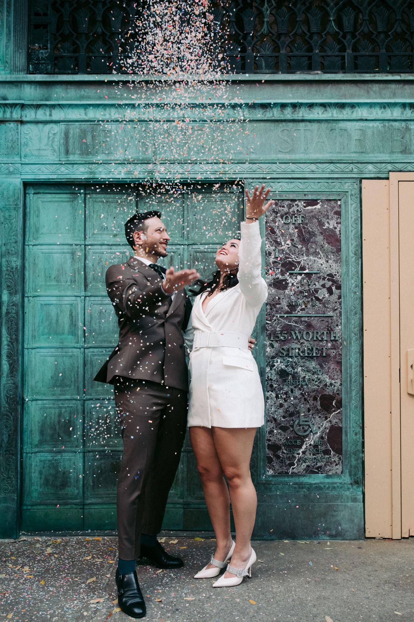 A Non-Traditional Elopement at the Manhattan City Clerk's Office 46