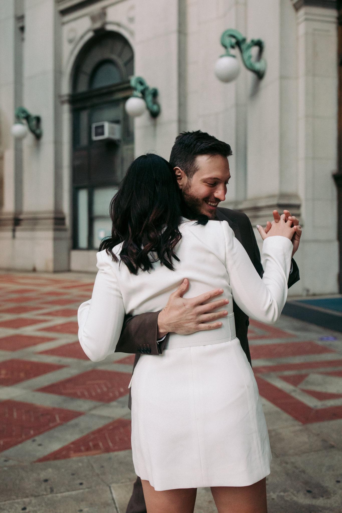 A Non-Traditional Elopement at the Manhattan City Clerk's Office 5