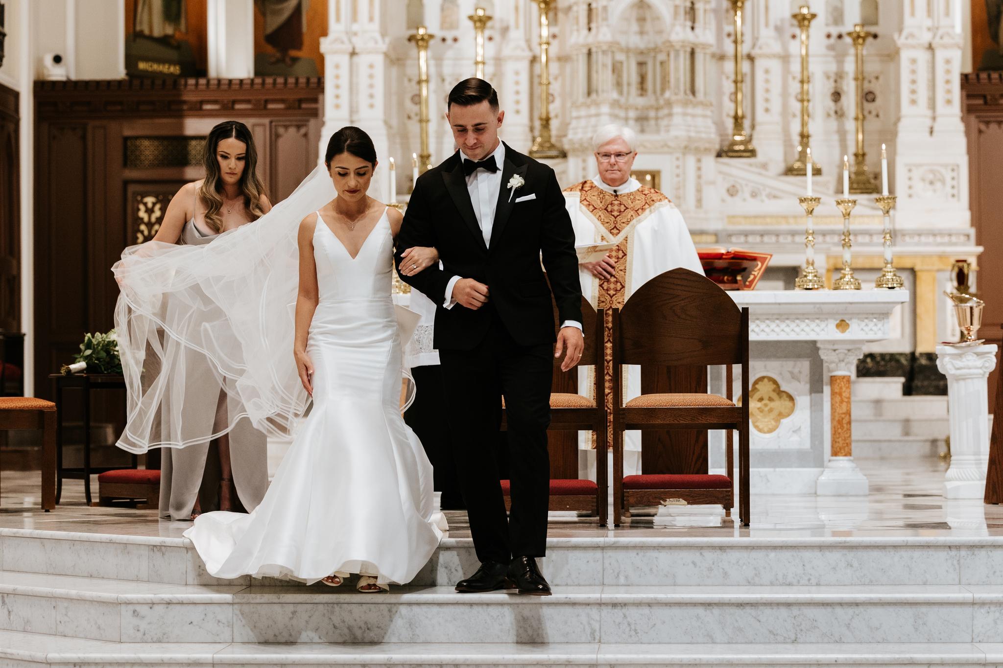 A Classic Summer Wedding at Venezia Restaurant Boston
