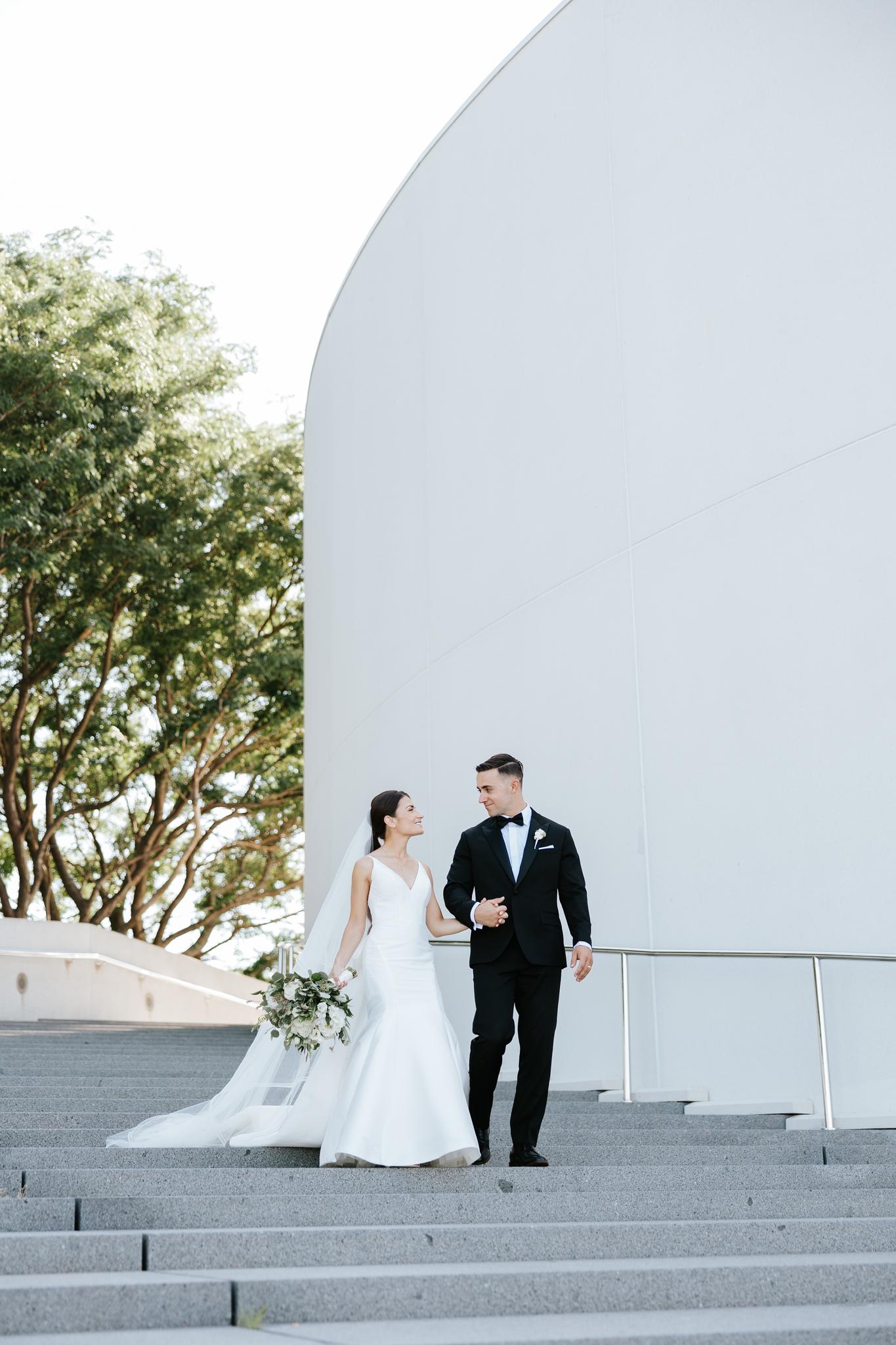 A Romantic Summer Wedding at Venezia Restaurant Boston 19