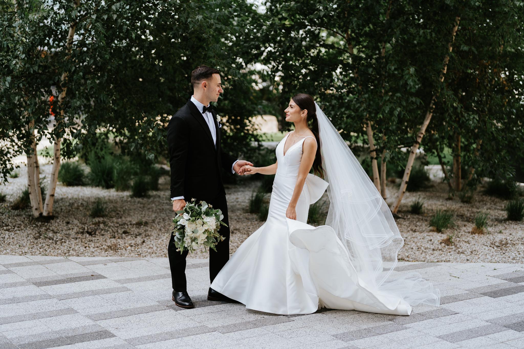 A Romantic Summer Wedding at Venezia Restaurant Boston 60