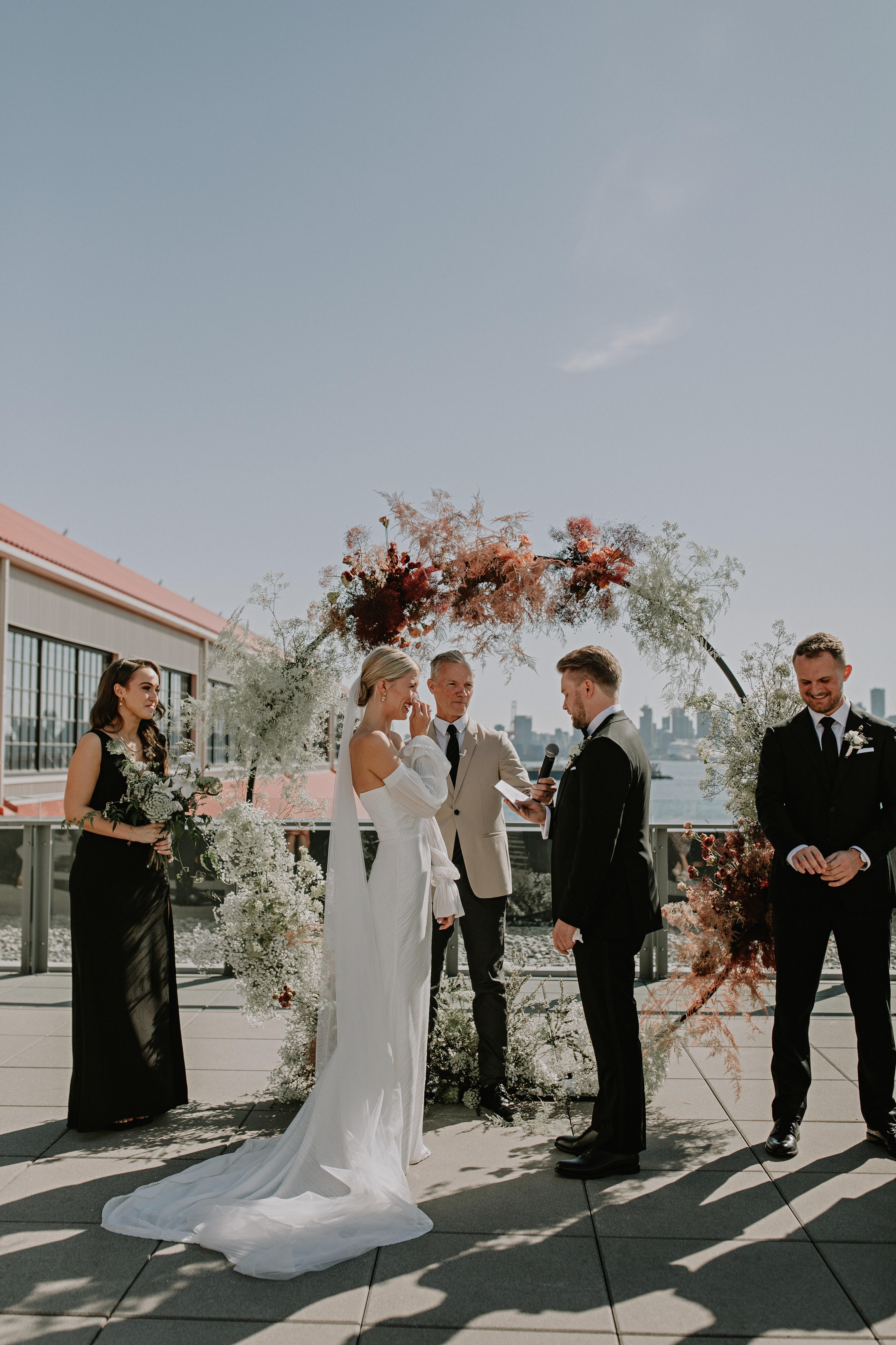 A Romantic Summer Wedding at The Wallace 38