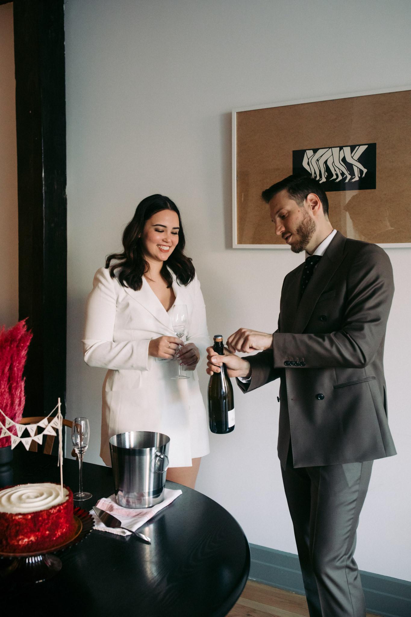 A Non-Traditional Elopement at the Manhattan City Clerk's Office 38