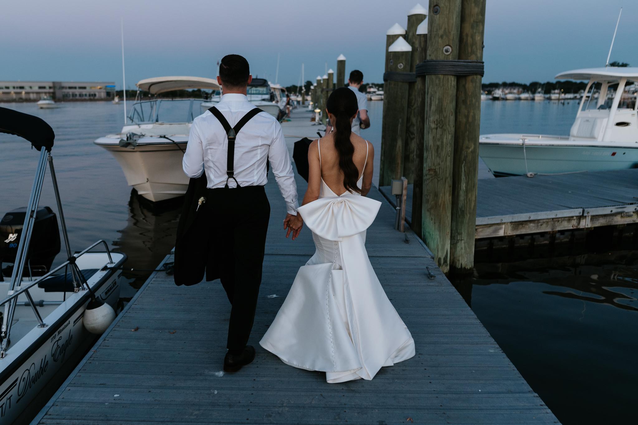 A Romantic Summer Wedding at Venezia Restaurant Boston 44