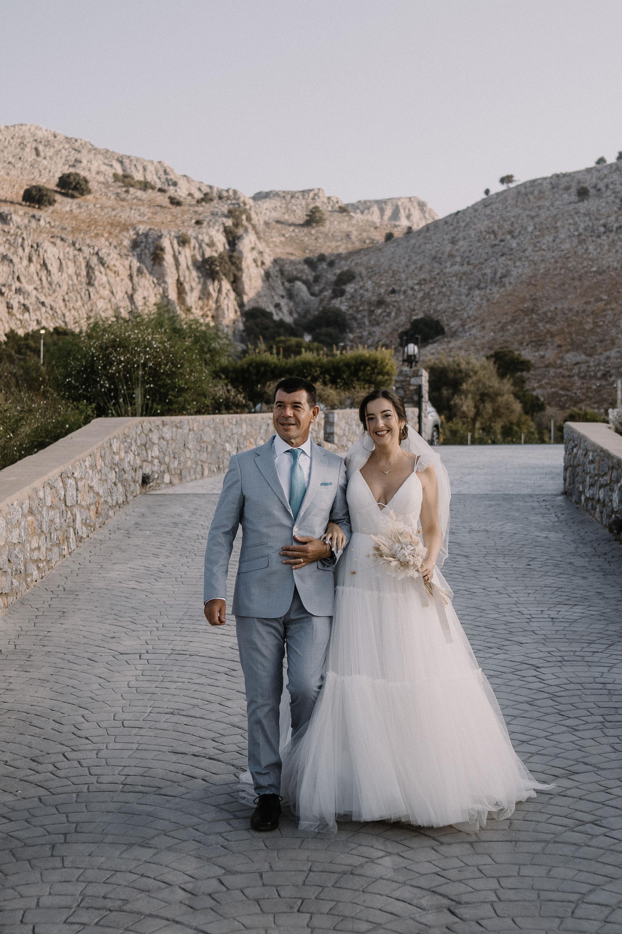 A Boho Summer Wedding at Ktima Lindos 53