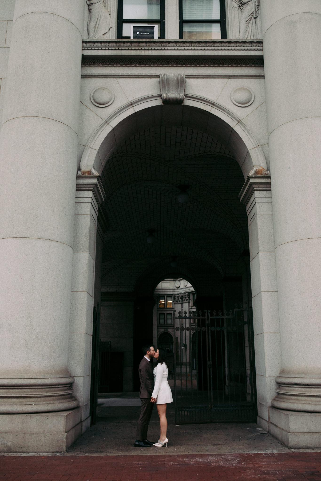 A Non-Traditional Elopement at the Manhattan City Clerk's Office 16