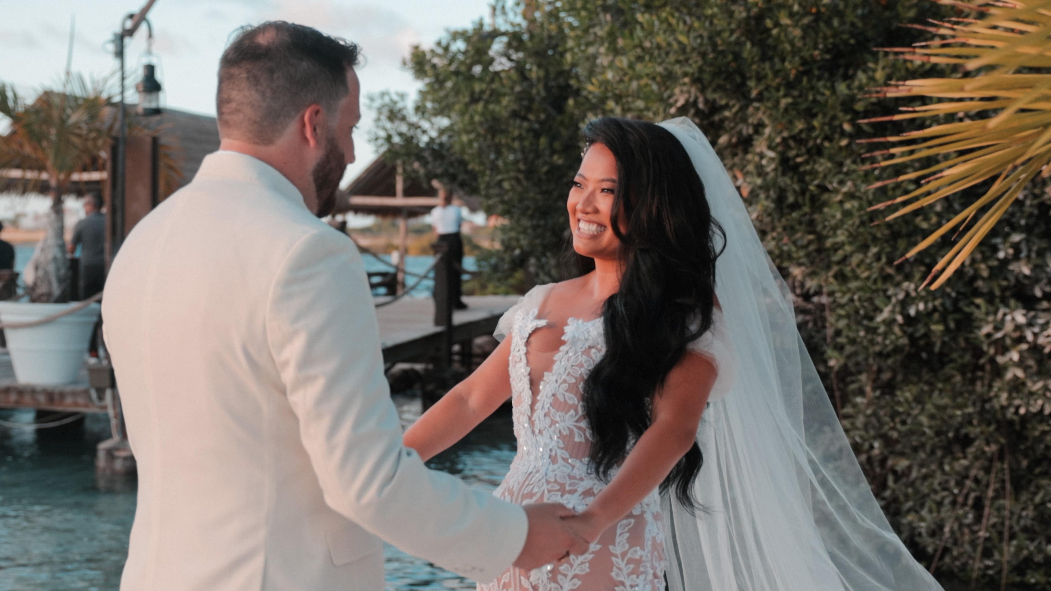 A Glamorous Summer Wedding at Renaissance Island 64
